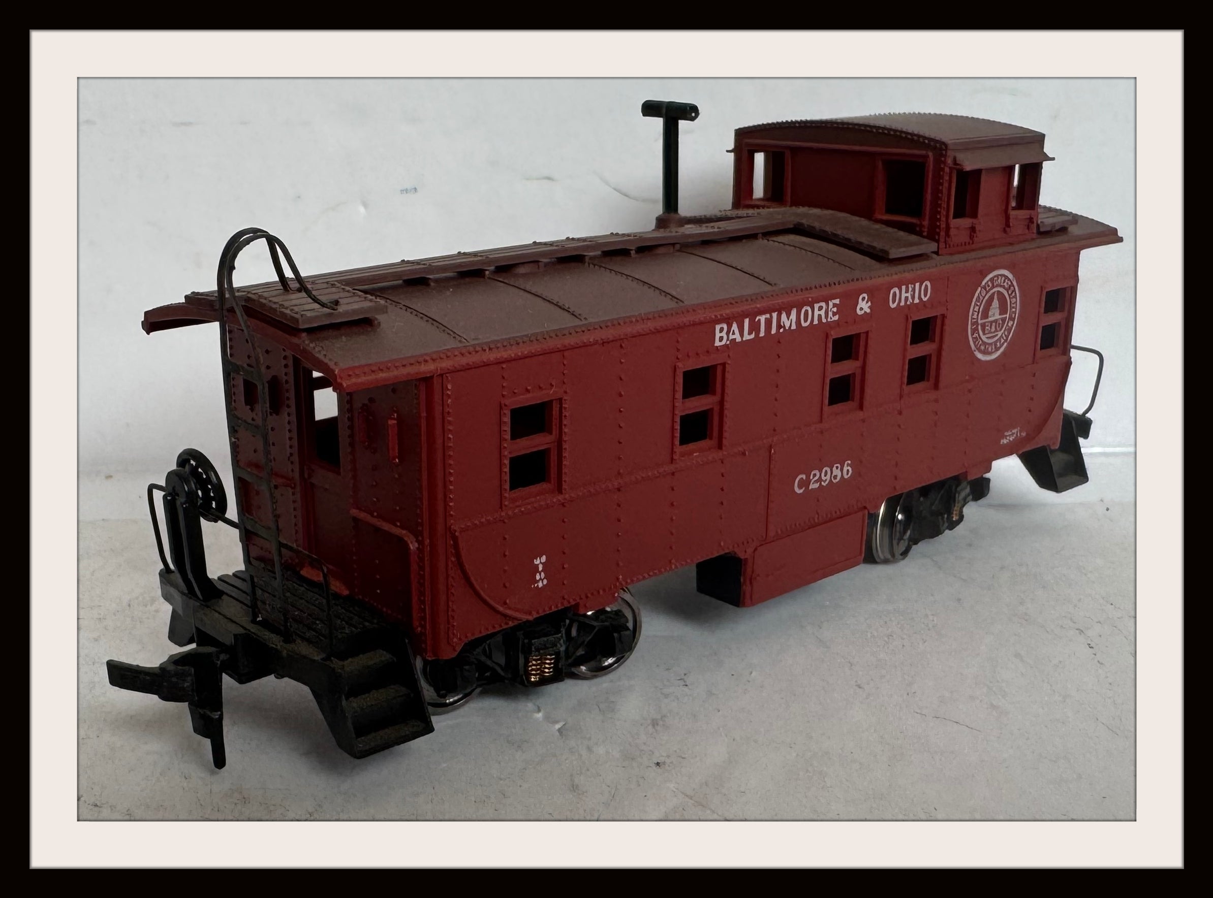 Baltimore and Ohio Caboose # C2986