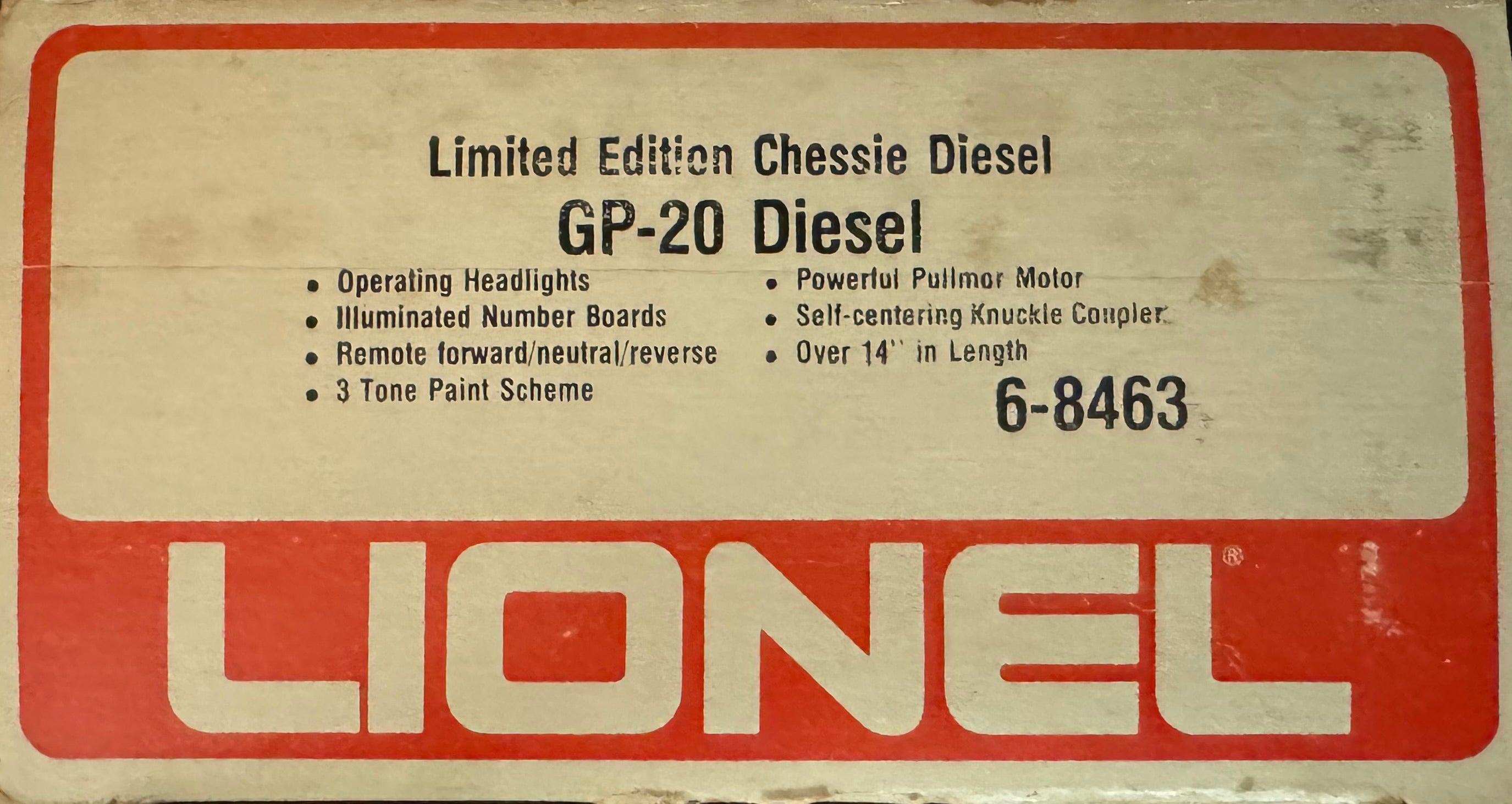 Chessie GP-20 Diesel # 6-8463
