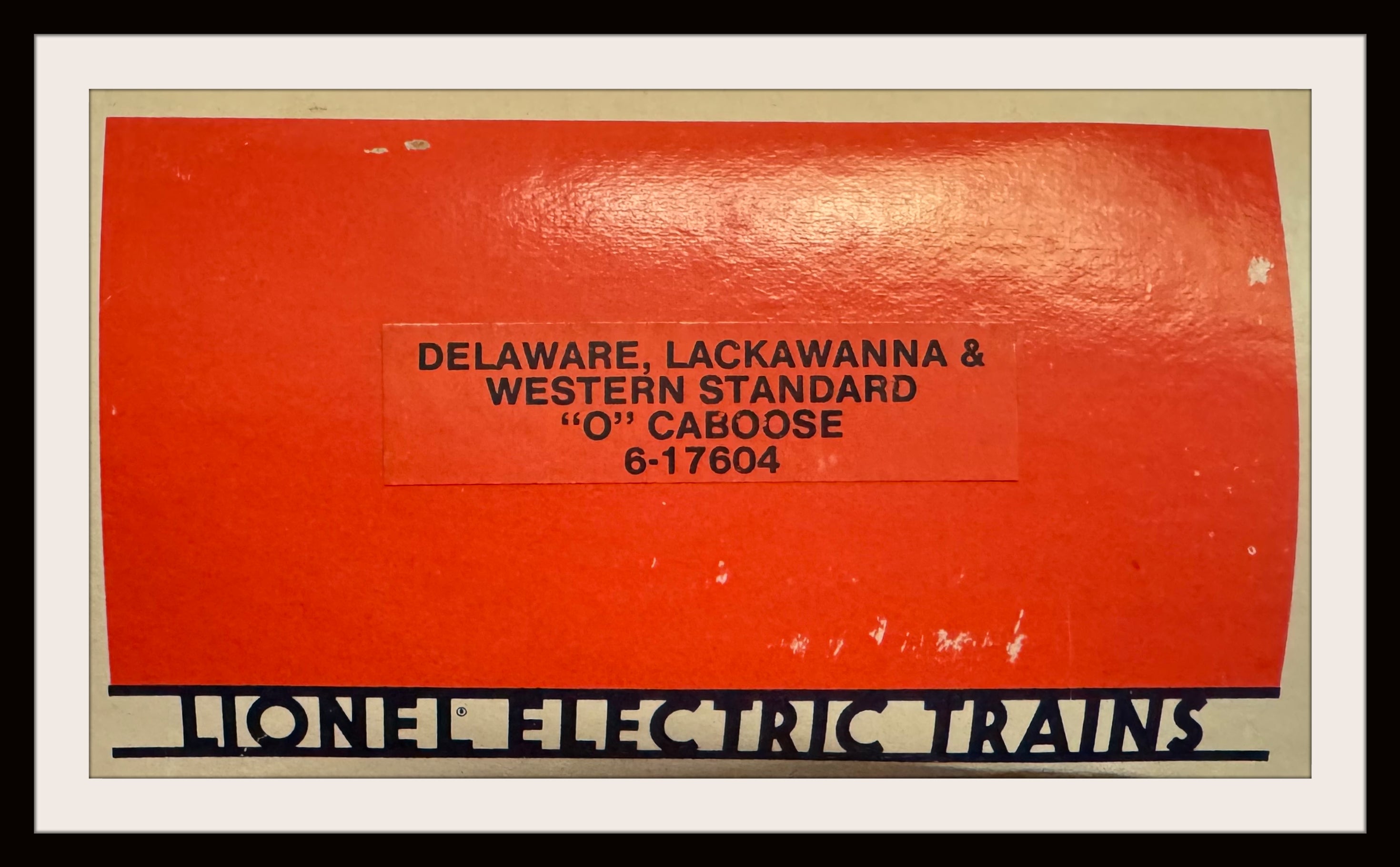 Delaware, Lackawanna & Western Standard O Caboose # 6-17604 New Old Stock