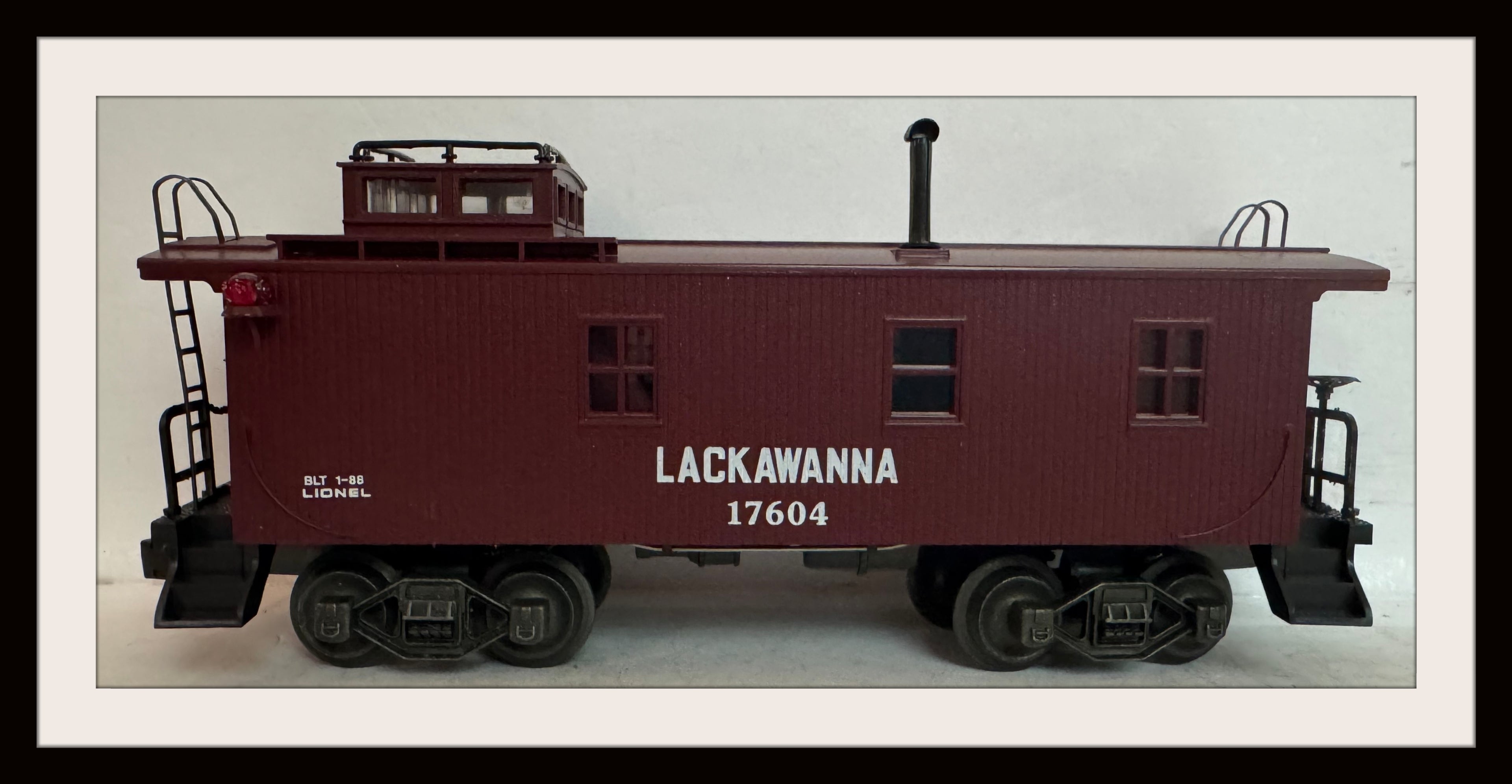 Delaware, Lackawanna & Western Standard O Caboose # 6-17604 New Old Stock