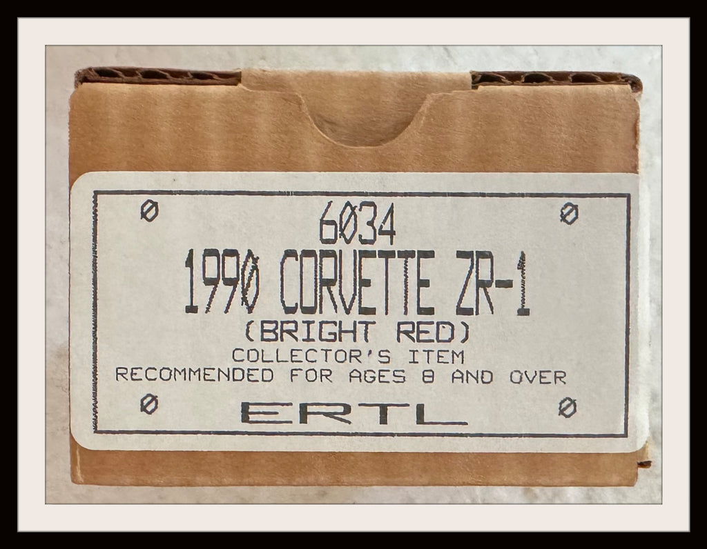 Ertl AMF 1990 Corvette NEW Bright Red