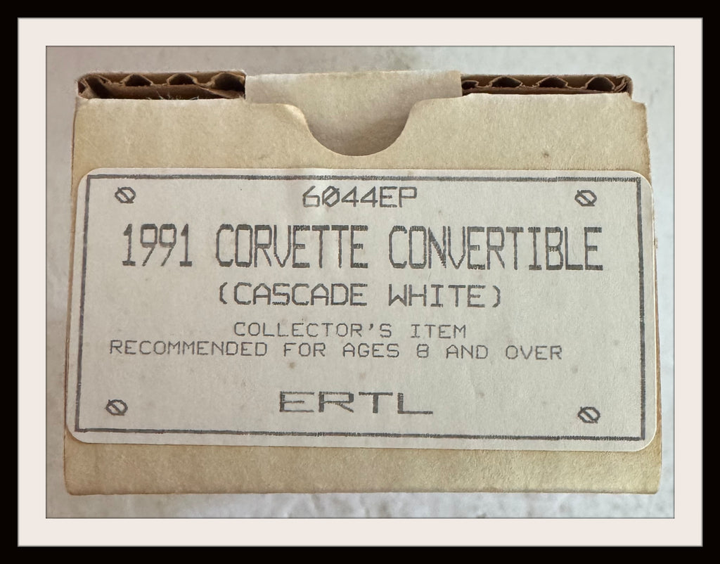 Ertl AMF 1991 Corvette NEW