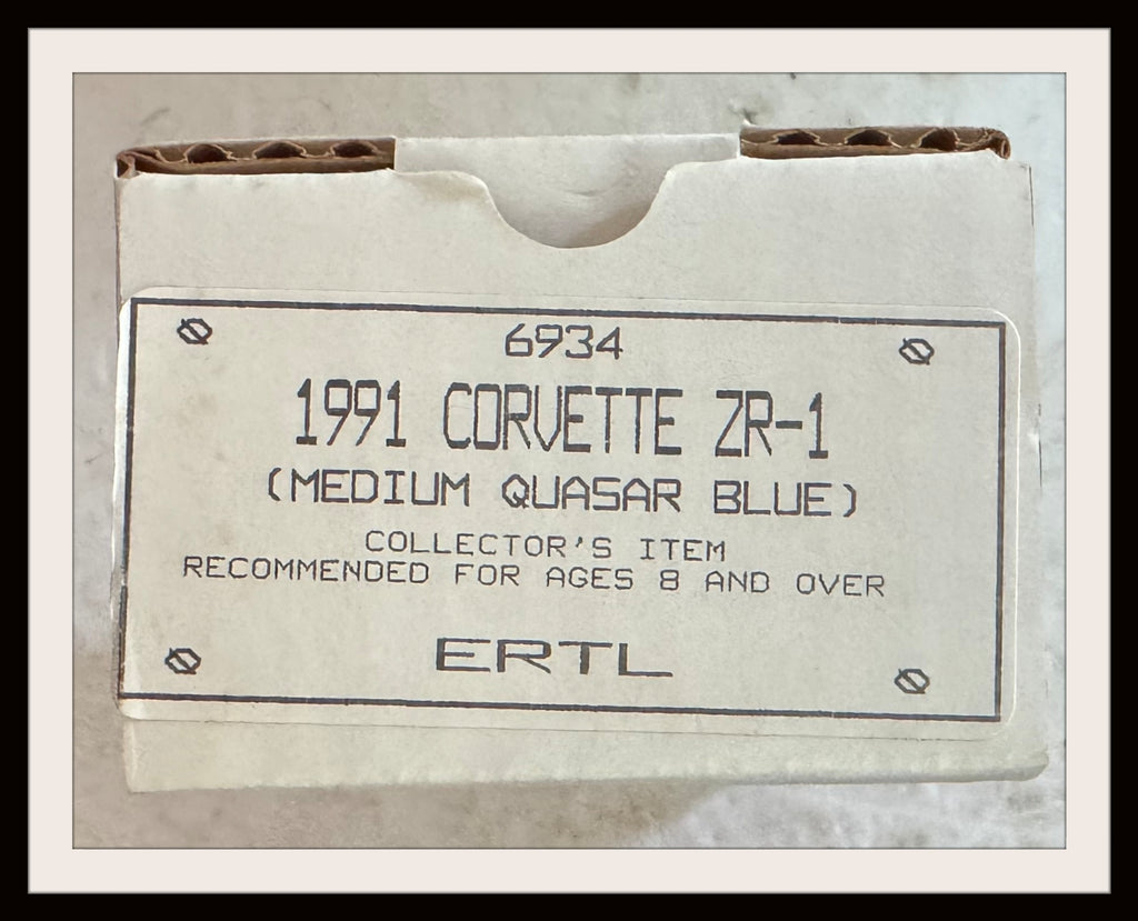 Ertl AMF 1991 Corvette NEW