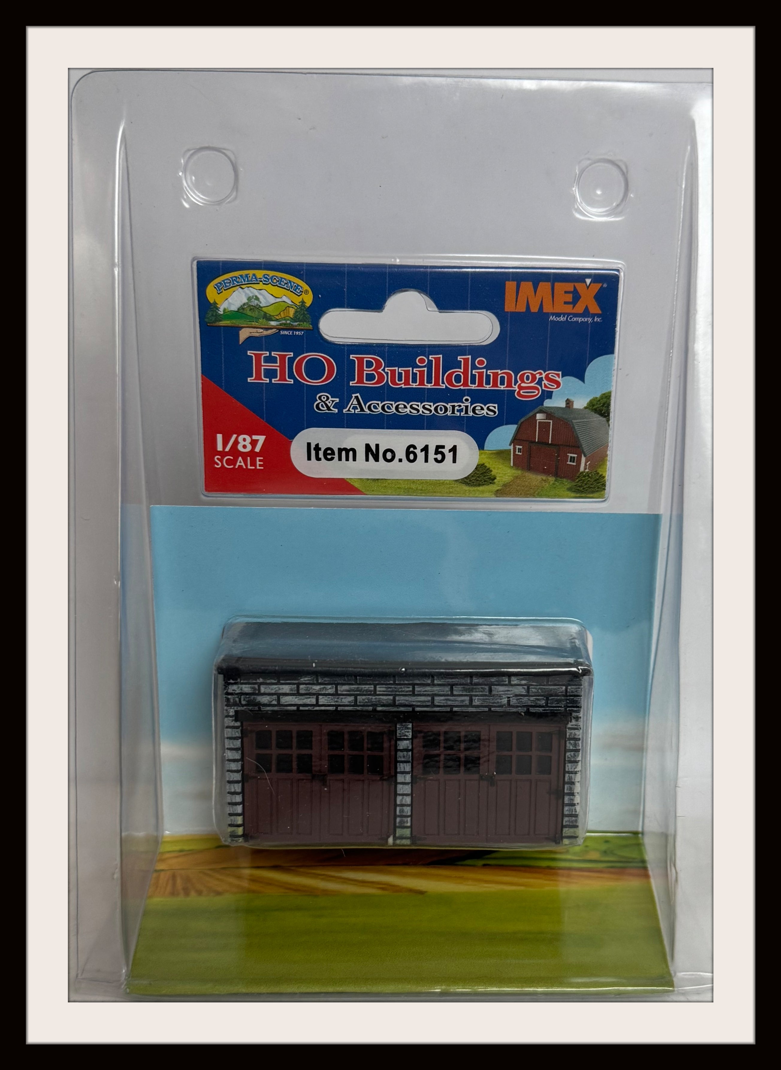 Imex HO, 2 Car Garage NIB Factory Sealed New Old Stock
