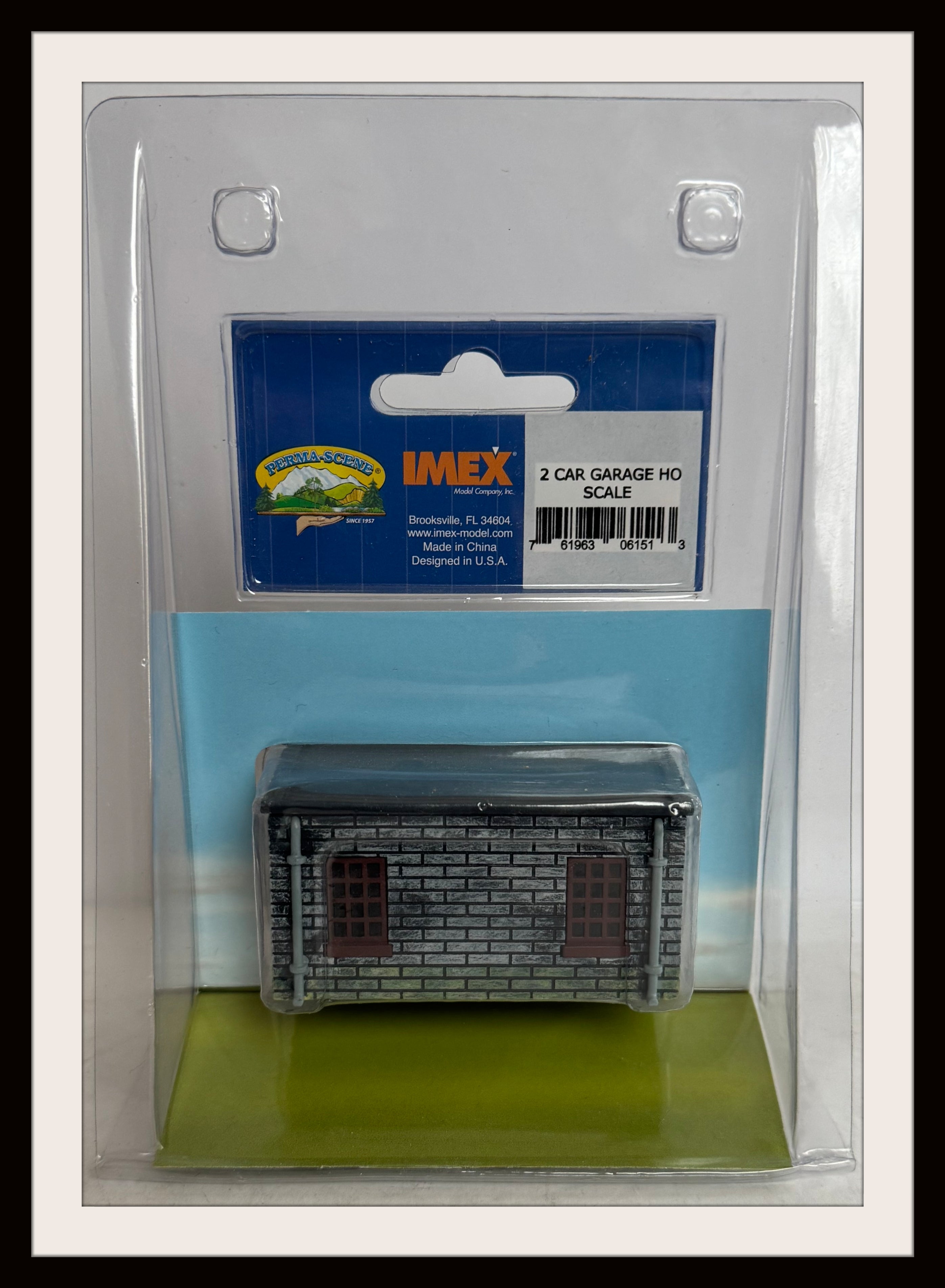Imex HO, 2 Car Garage NIB Factory Sealed New Old Stock