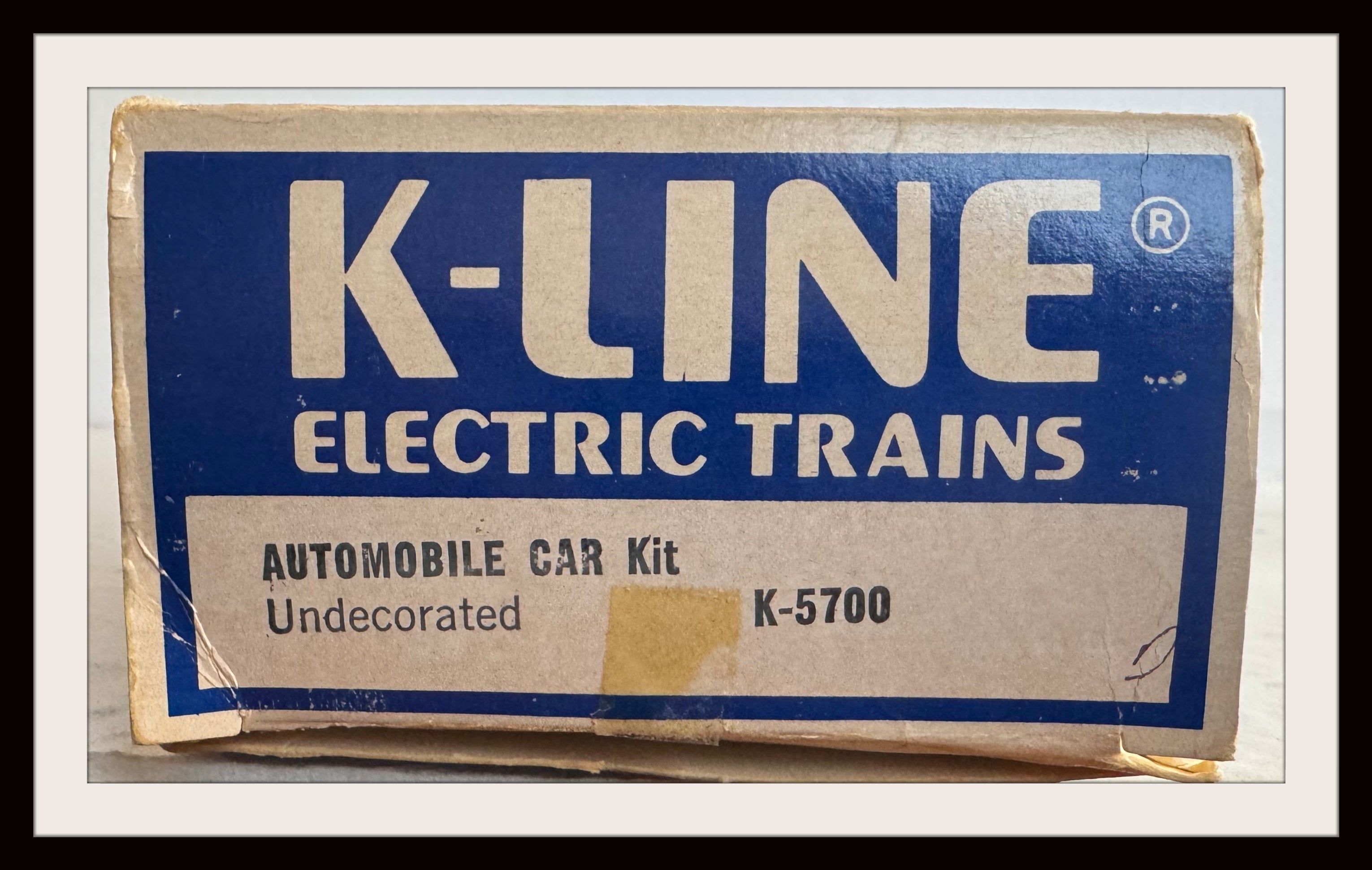 K-Line Automobile Box Car Kit # K-5700