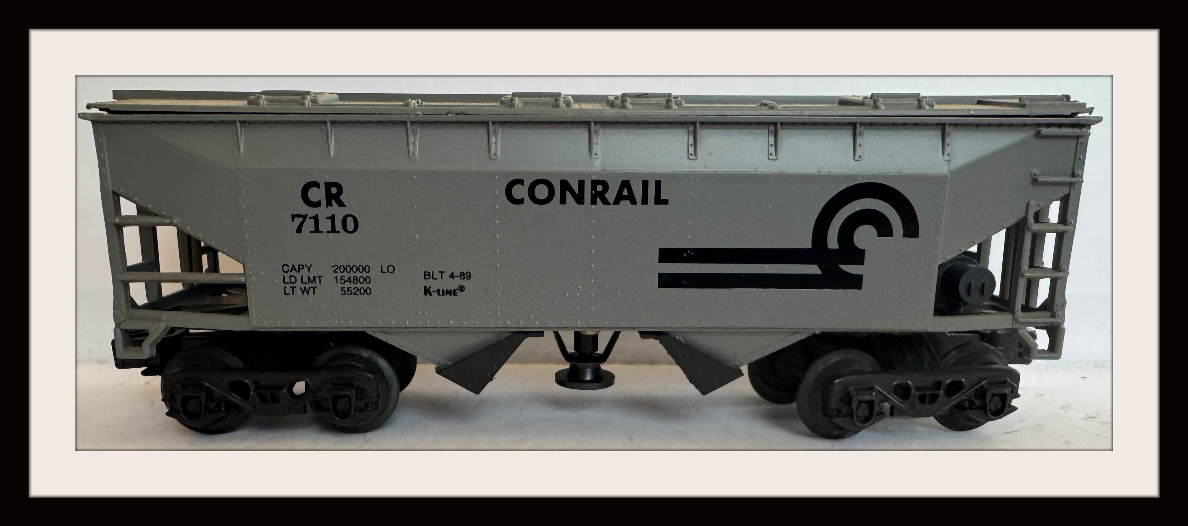 K-Line Conrail Hopper # 7110