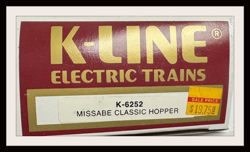 K-Line Missabe Hopper # 6252 New Old Stock