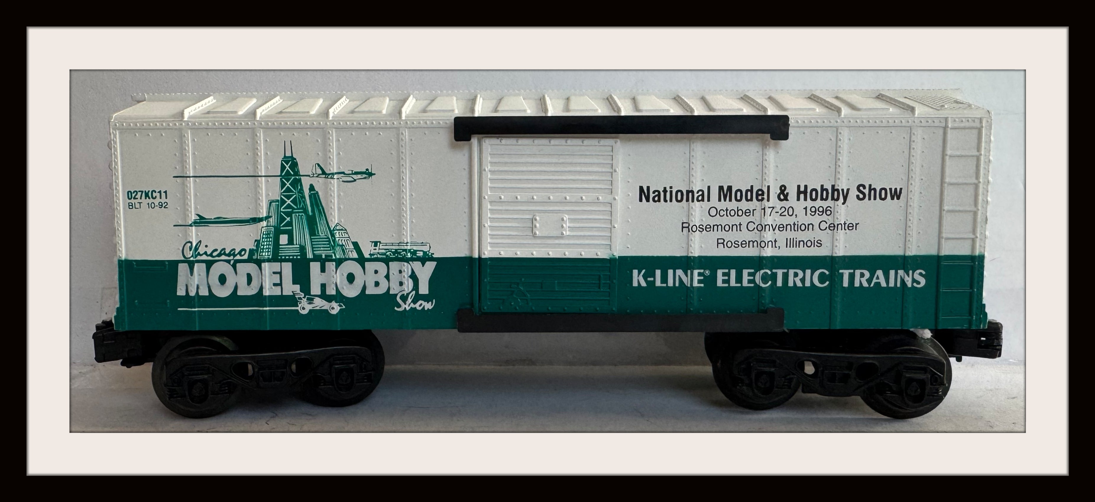 K-Line Model Hobby Show 1996 Box Car # 027KC11