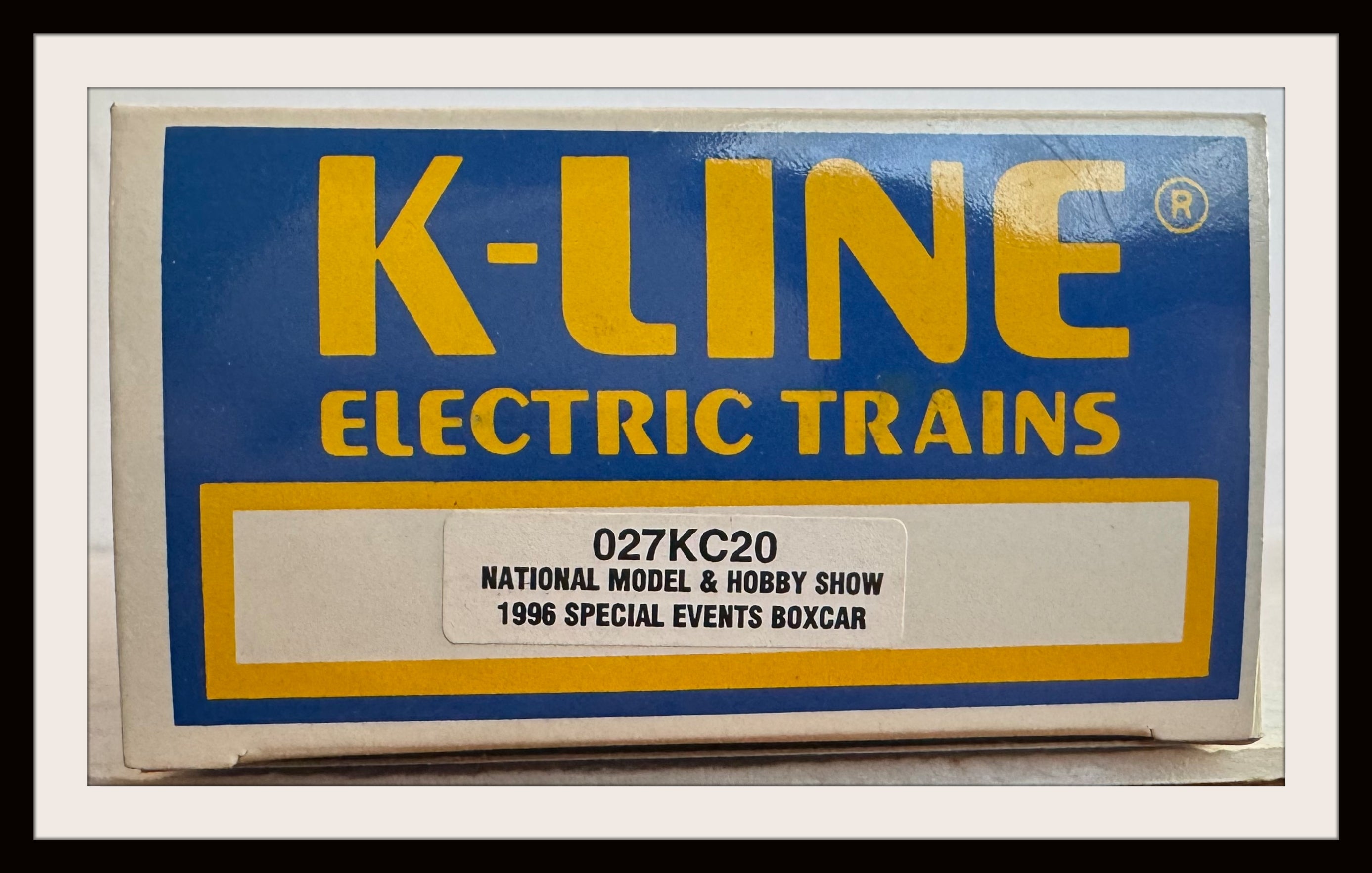 K-Line Model Hobby Show 1996 Box Car # 027KC11