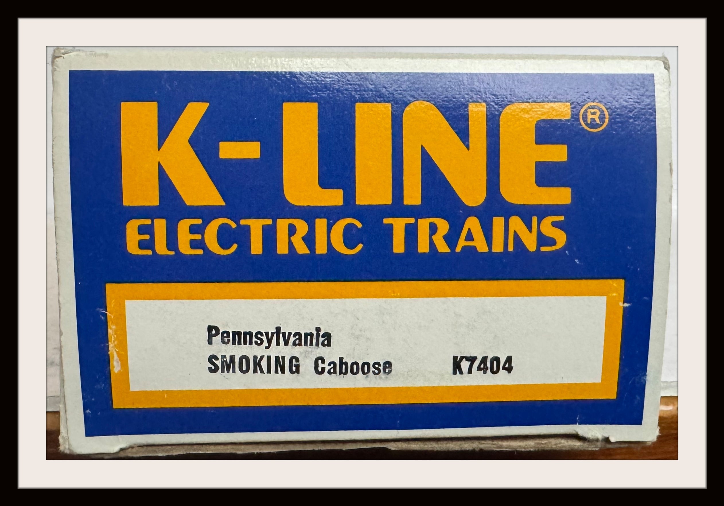 K-Line PRR Illuminated Caboose # 7404