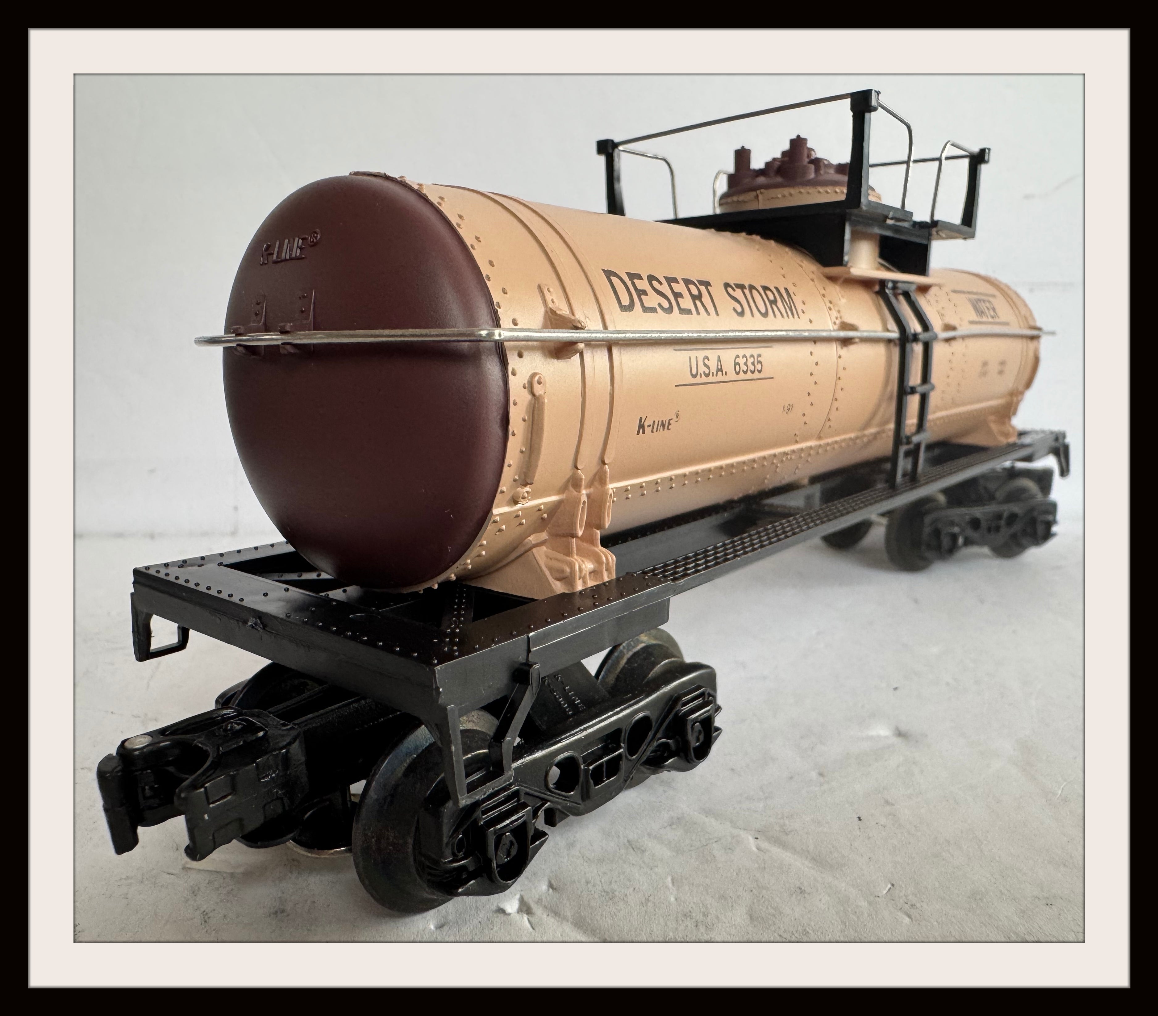 K-Line Operation Desert Storm Tank Car # 6335