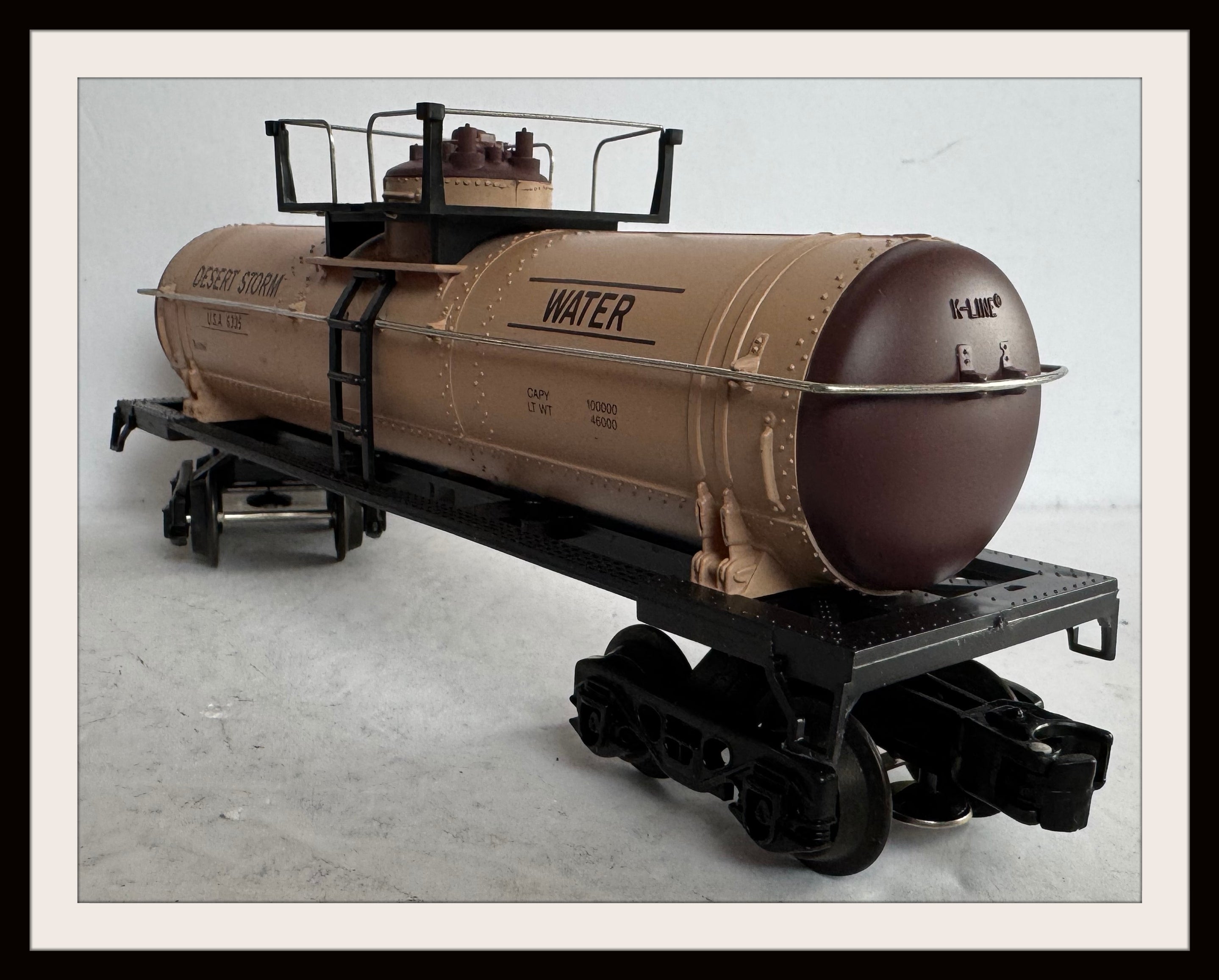 K-Line Operation Desert Storm Tank Car # 6335