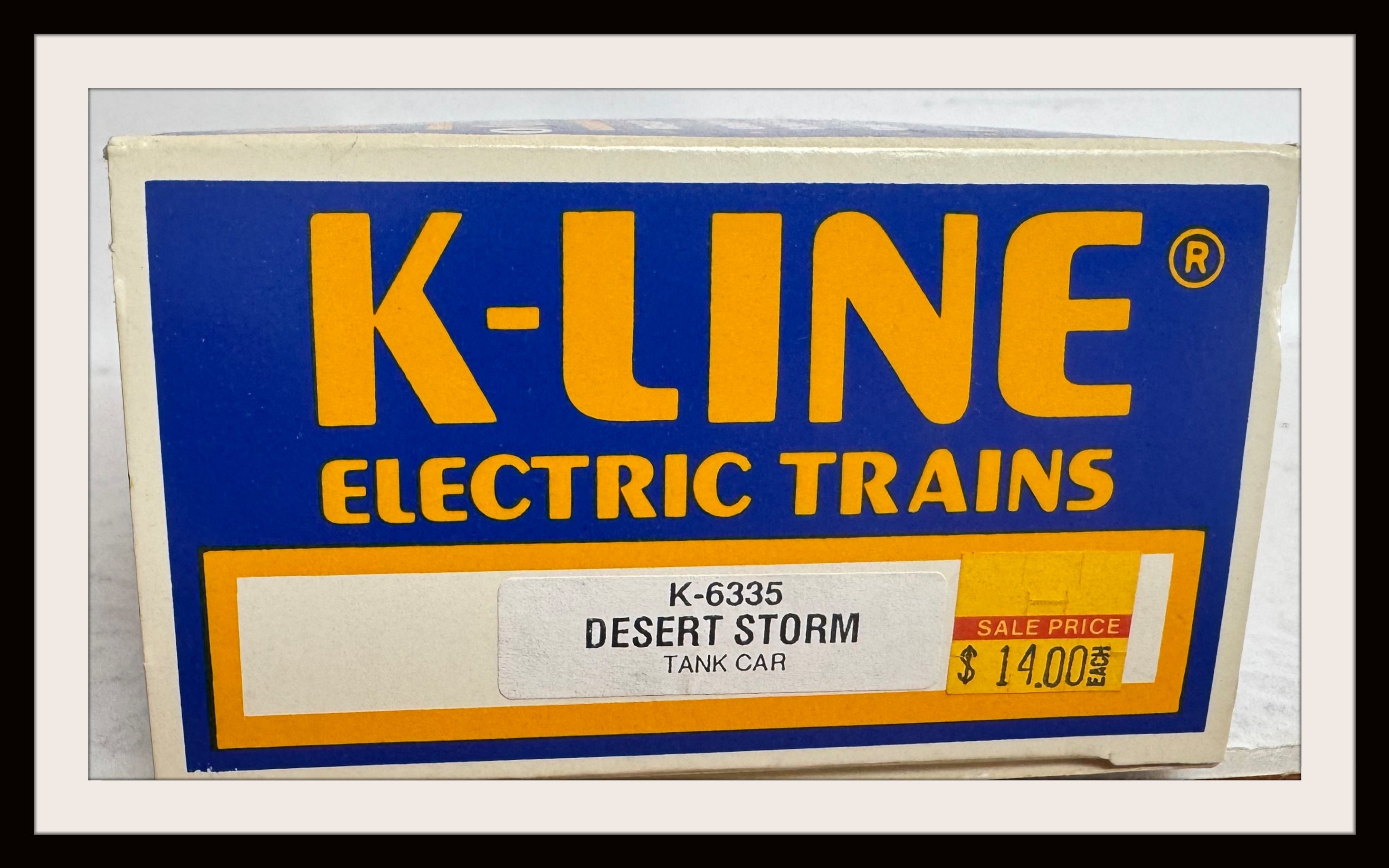 K-Line Operation Desert Storm Tank Car # 6335