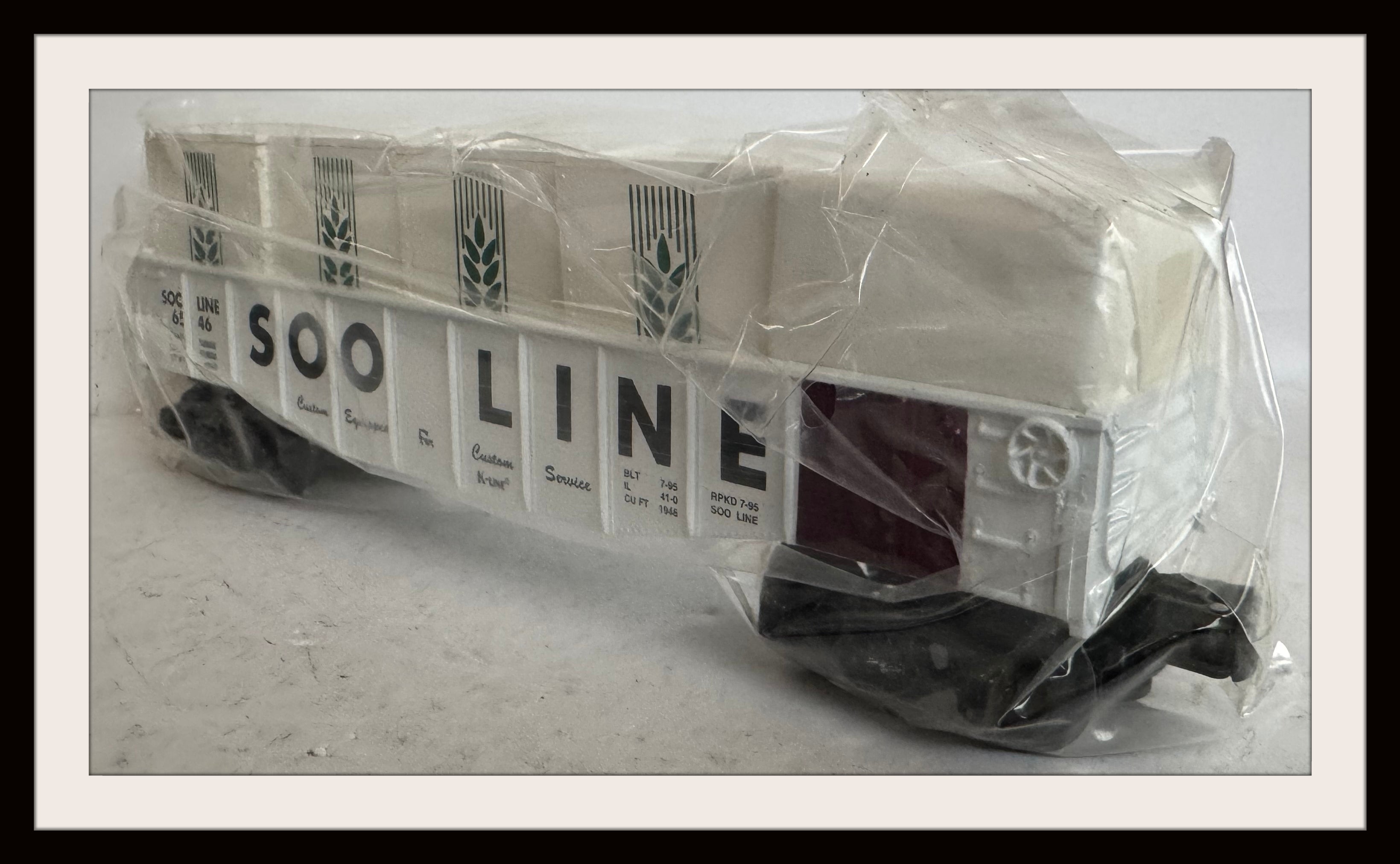 K-Line Soo Line Gondola # 6546 New Old Stock