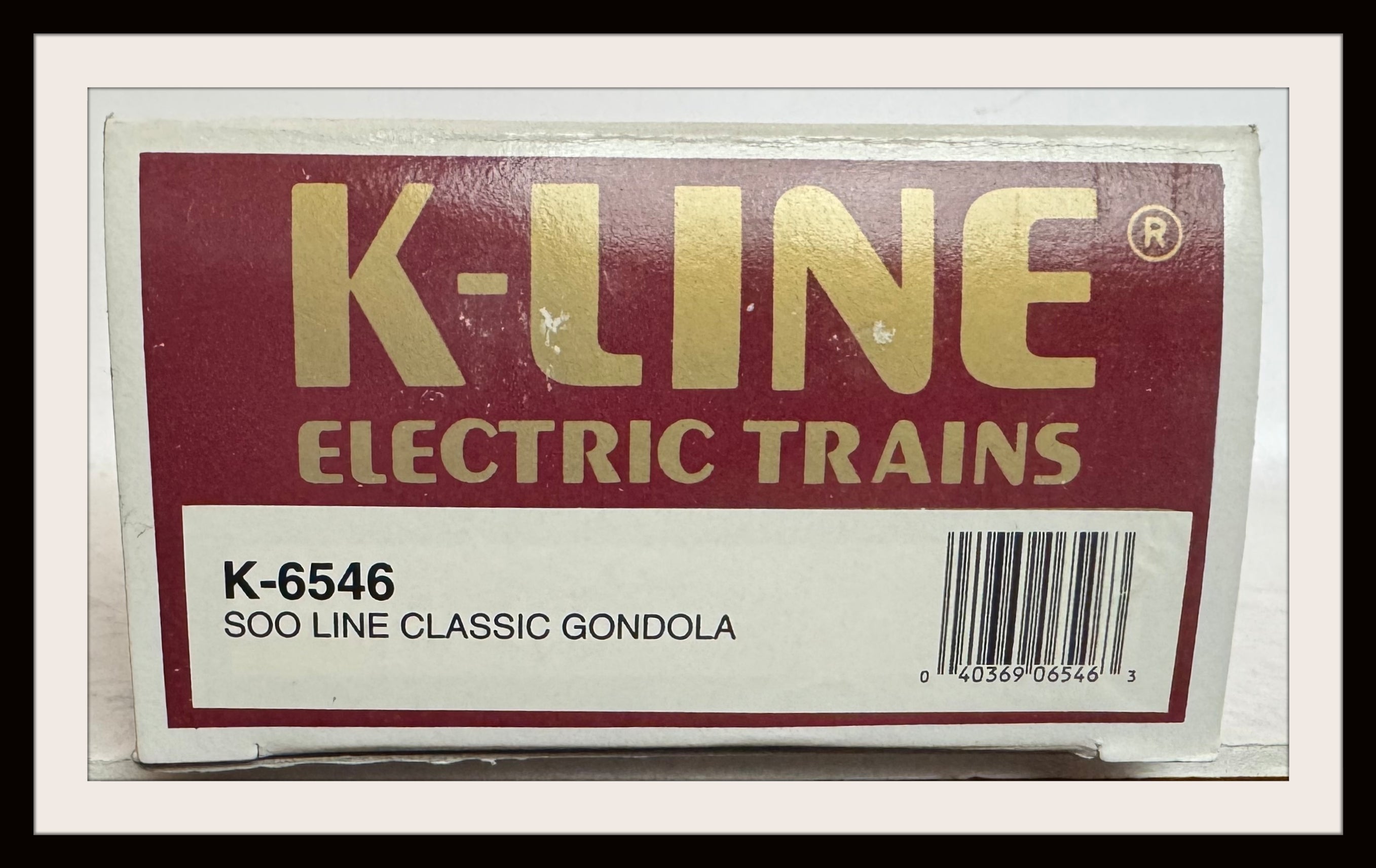K-Line Soo Line Gondola # 6546 New Old Stock