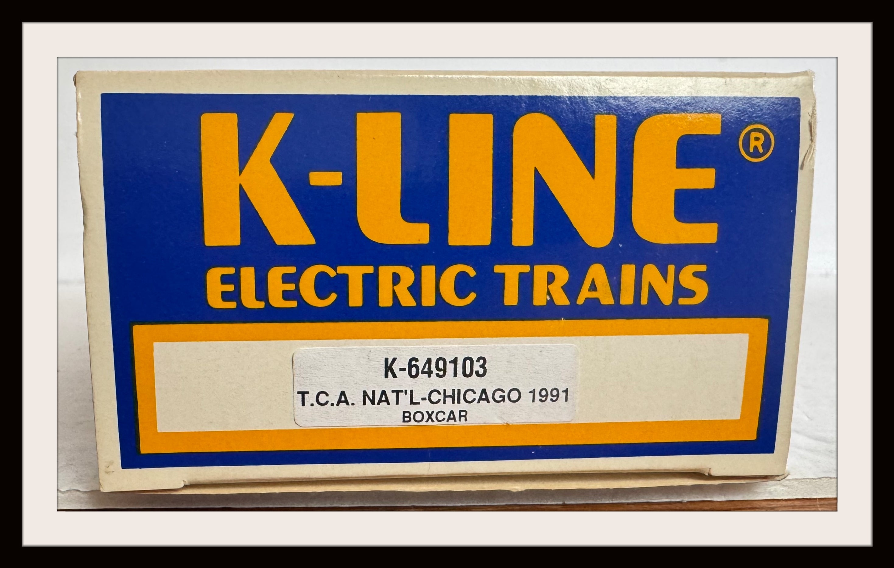 K-Line TCA Convention Box Car # 649103