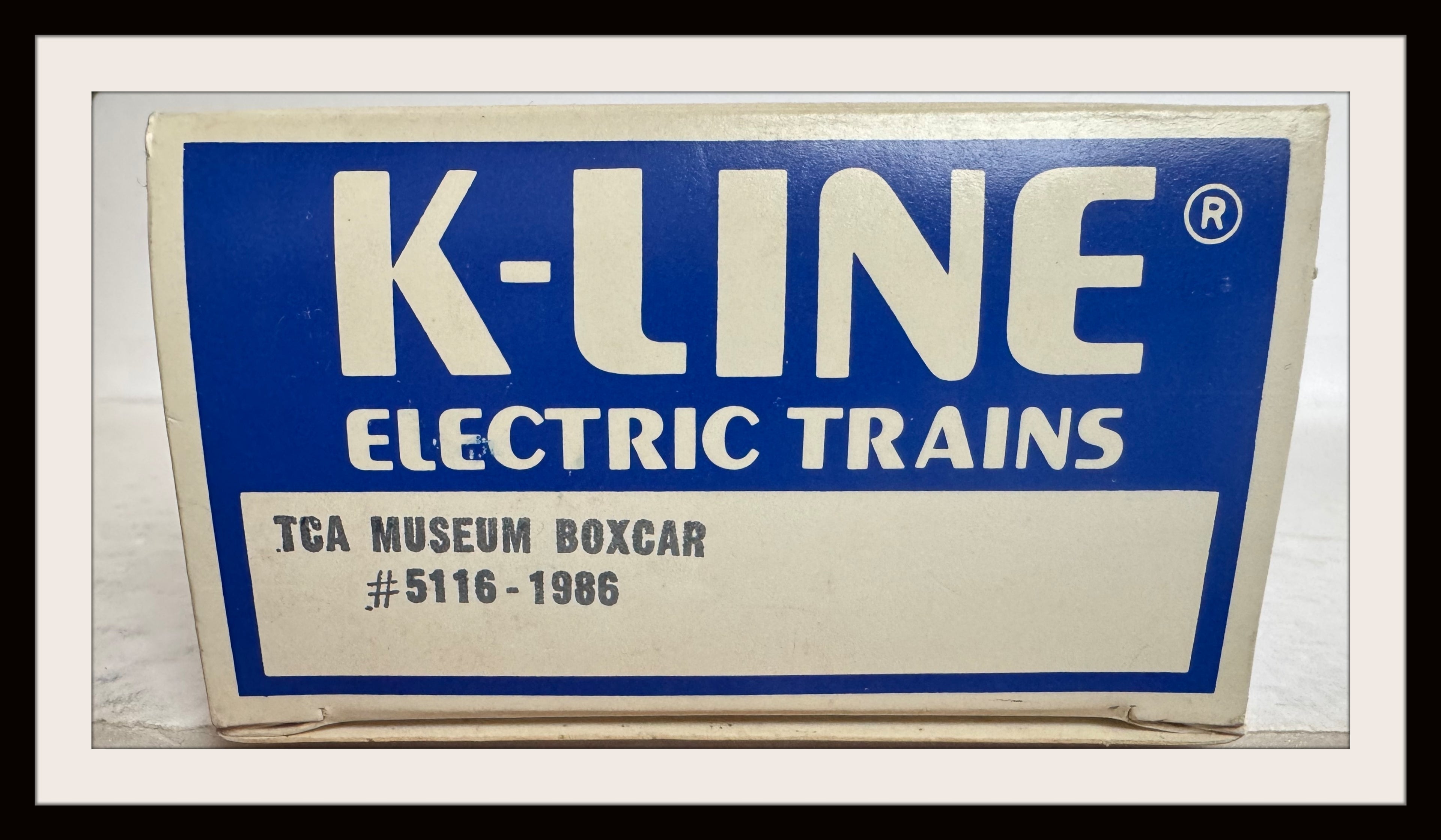 K-Line TTM Convention Box Car # 5116