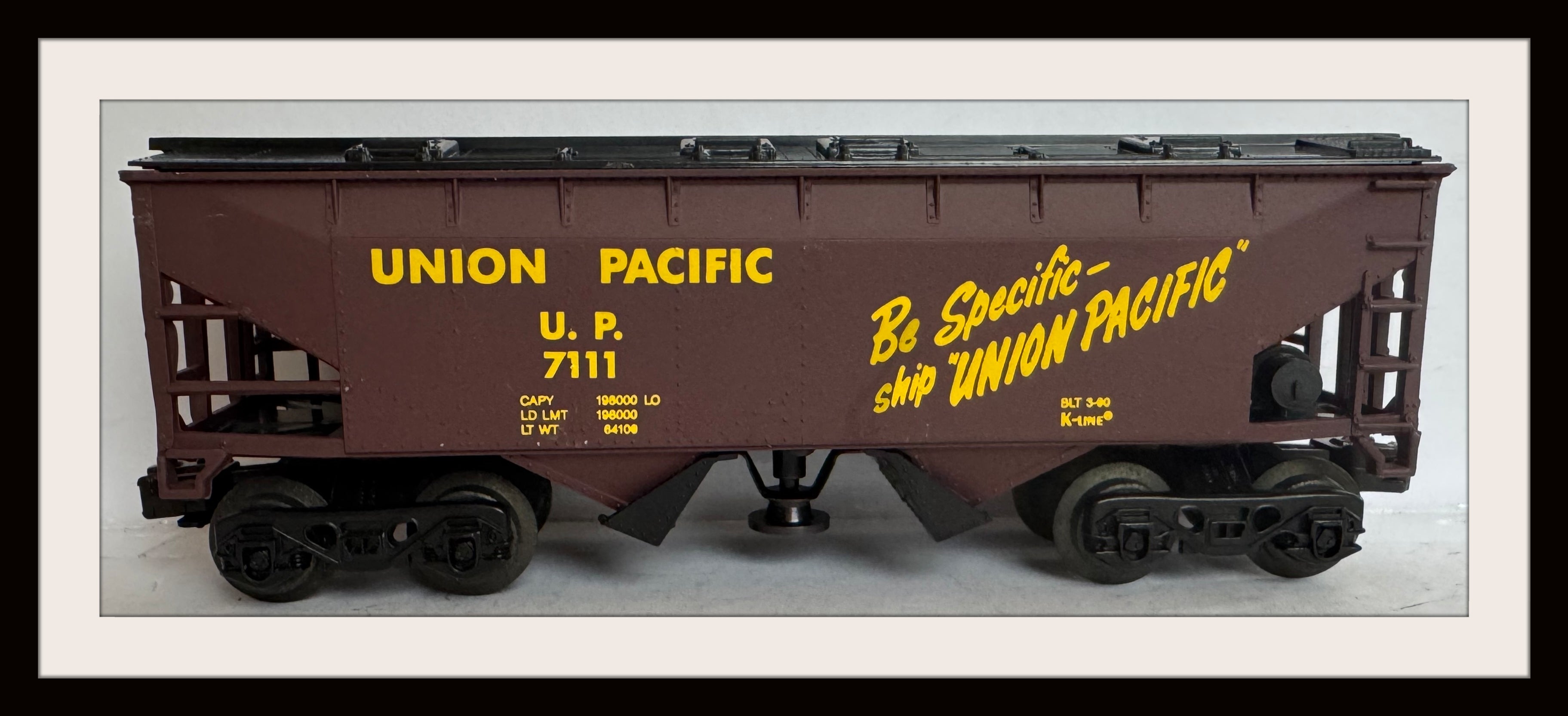 K-Line Union Pacific Operating Hopper # 7111