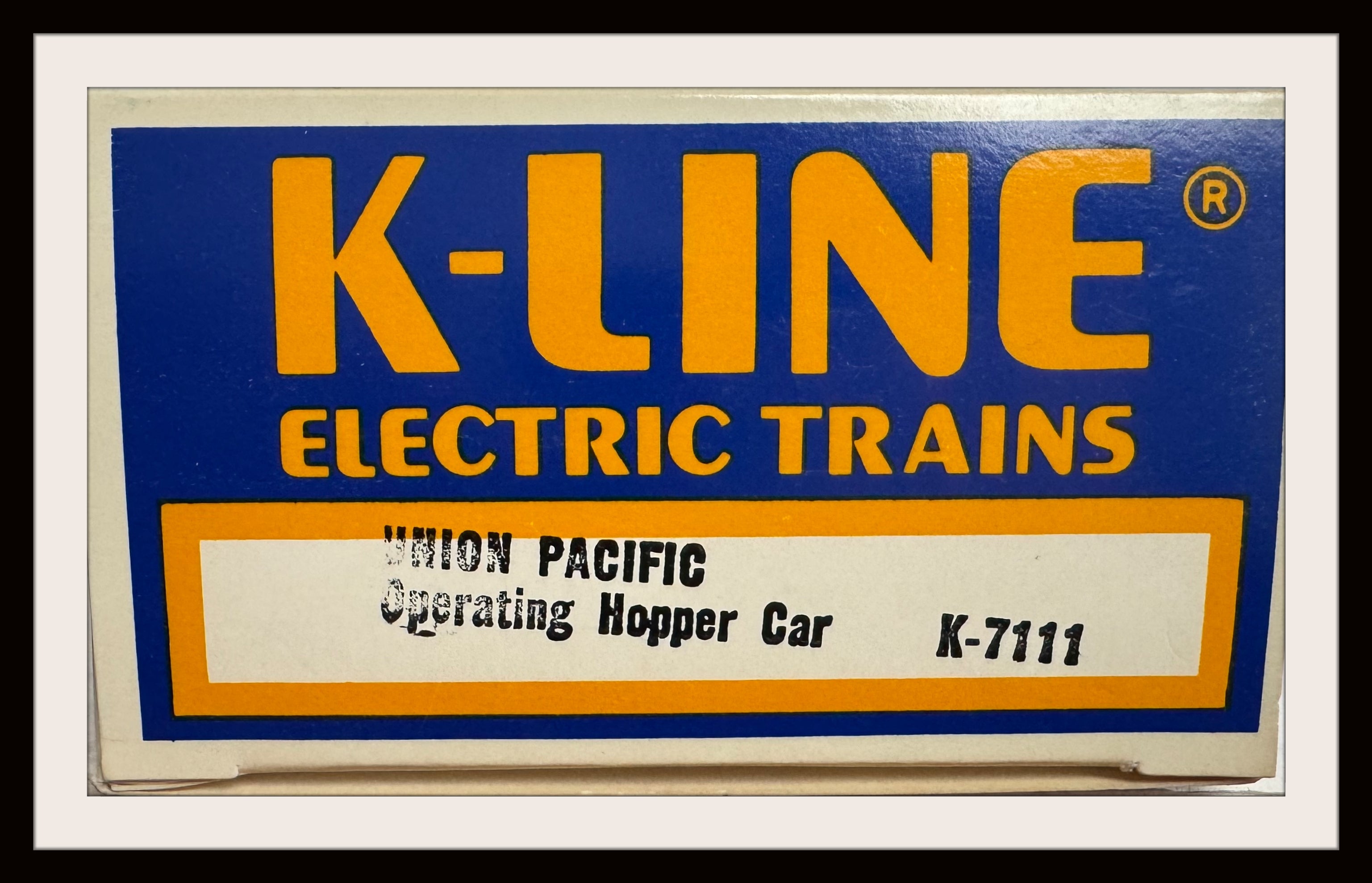 K-Line Union Pacific Operating Hopper # 7111