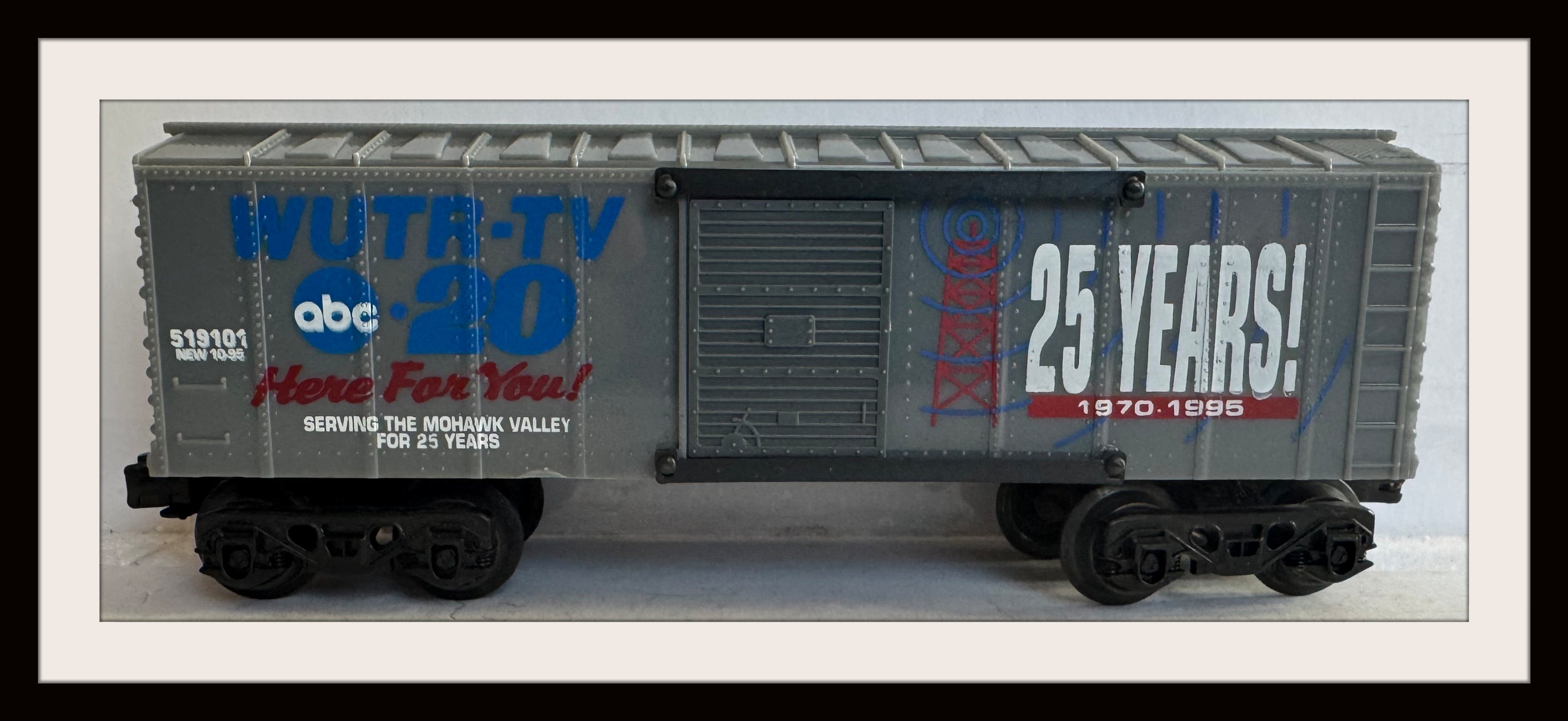K-Line WUTR TV 25th Anniversary Box Car # 519101