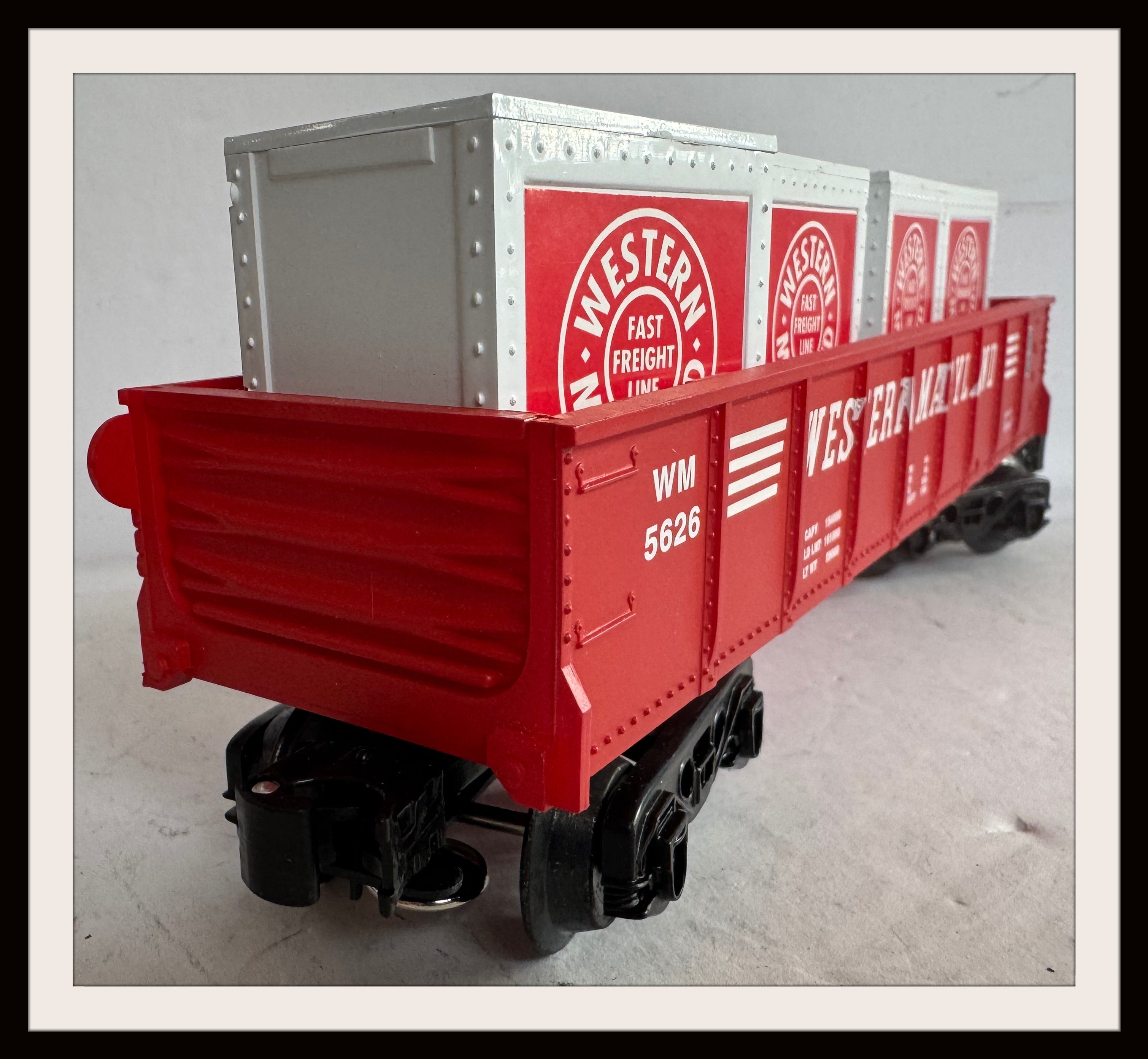 K-Line Western Maryland Gondola # 5626