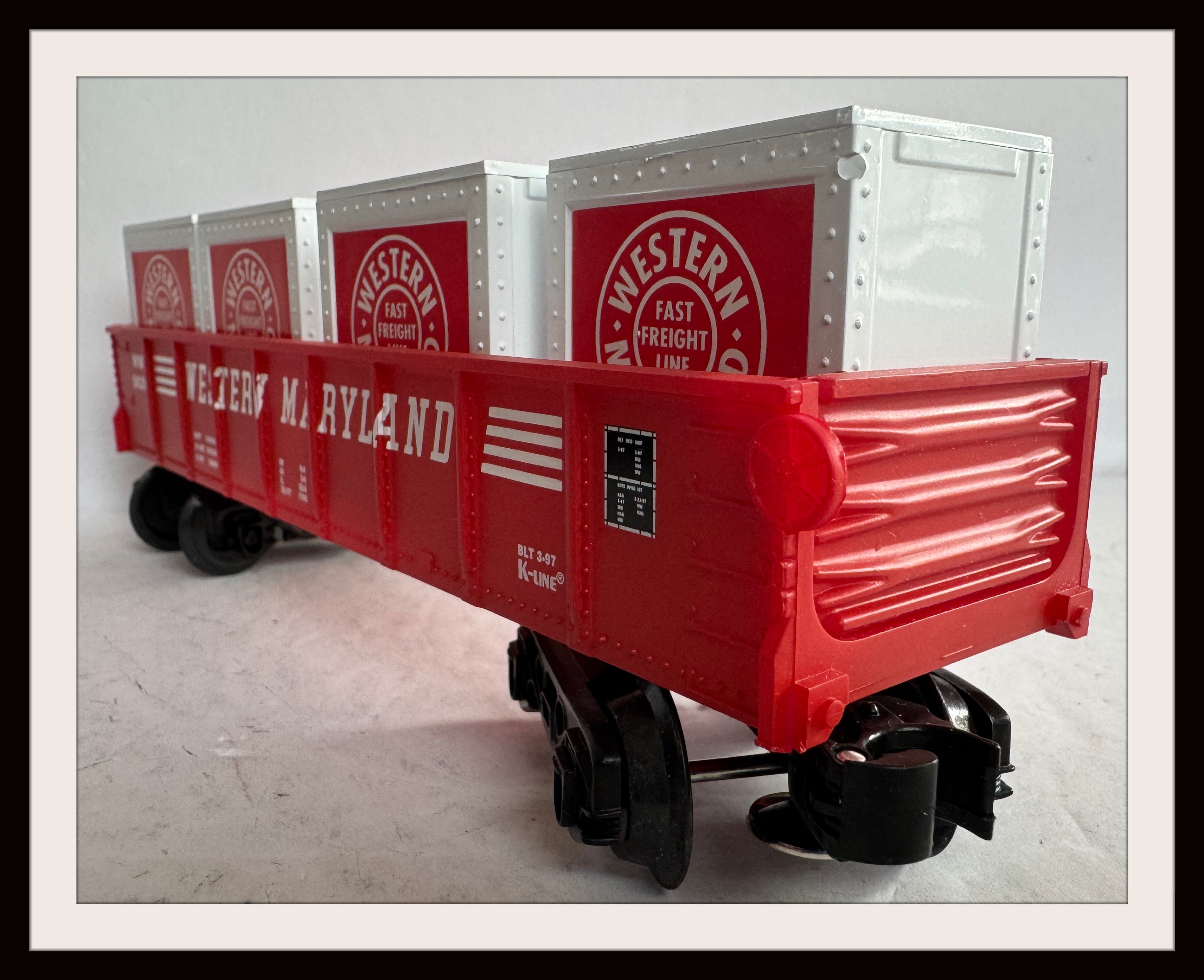 K-Line Western Maryland Gondola # 5626