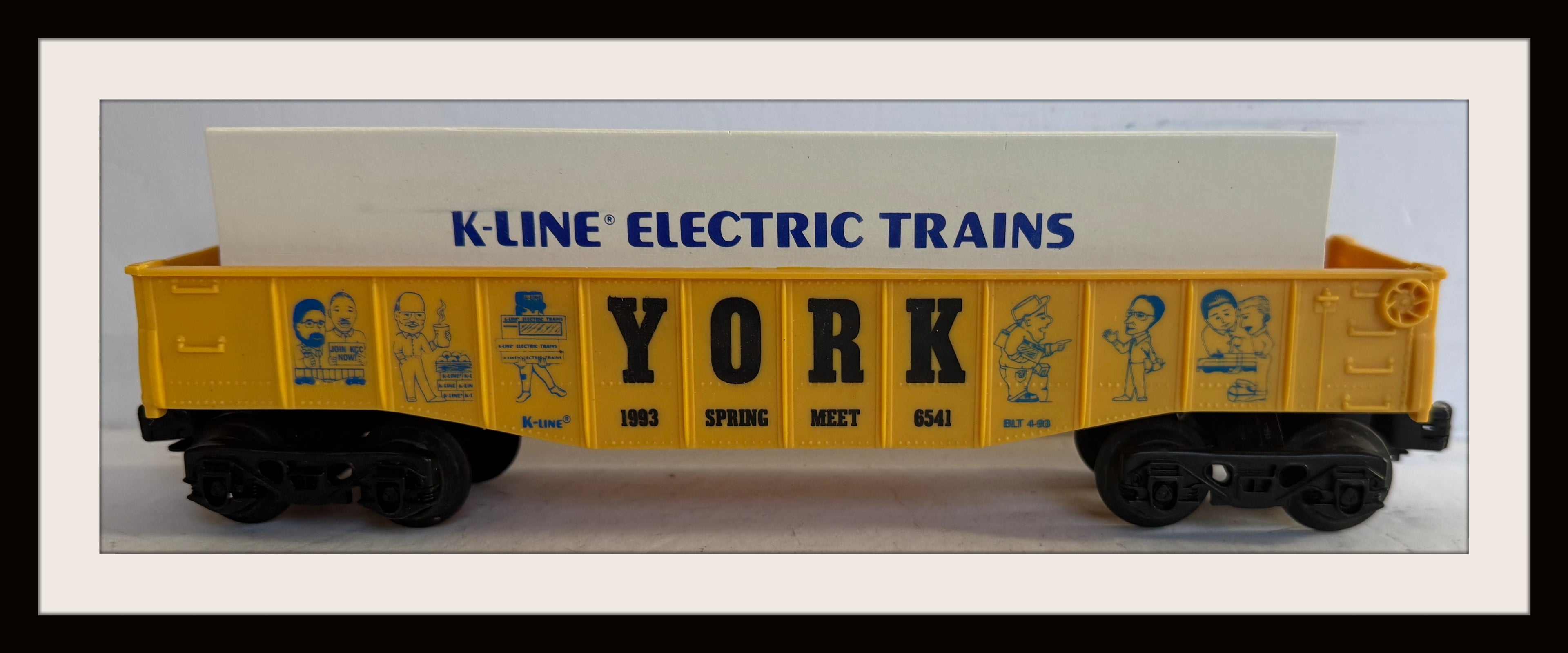 K-Line York 1983 Spring Meet Gondola # 6541