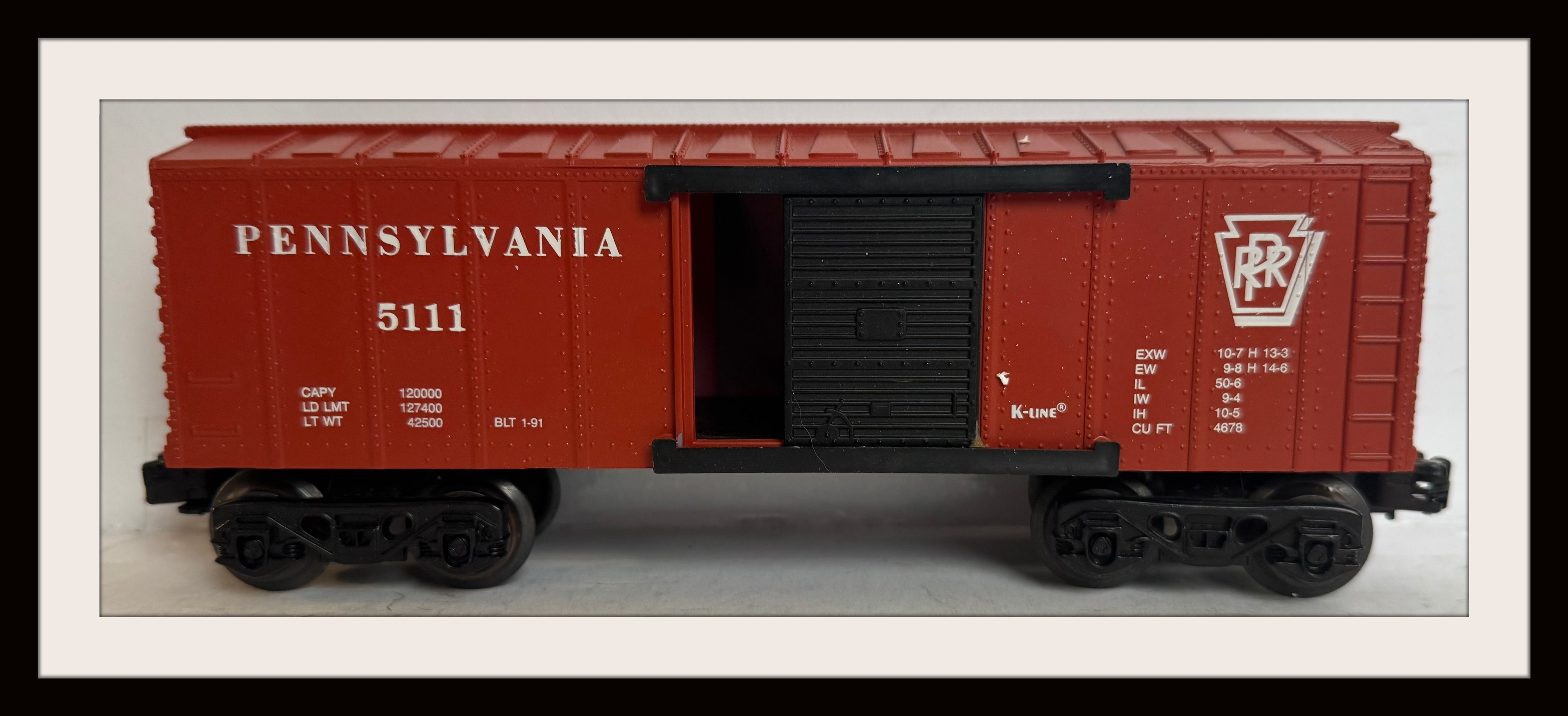 K-Line PRR Box Car # 5111
