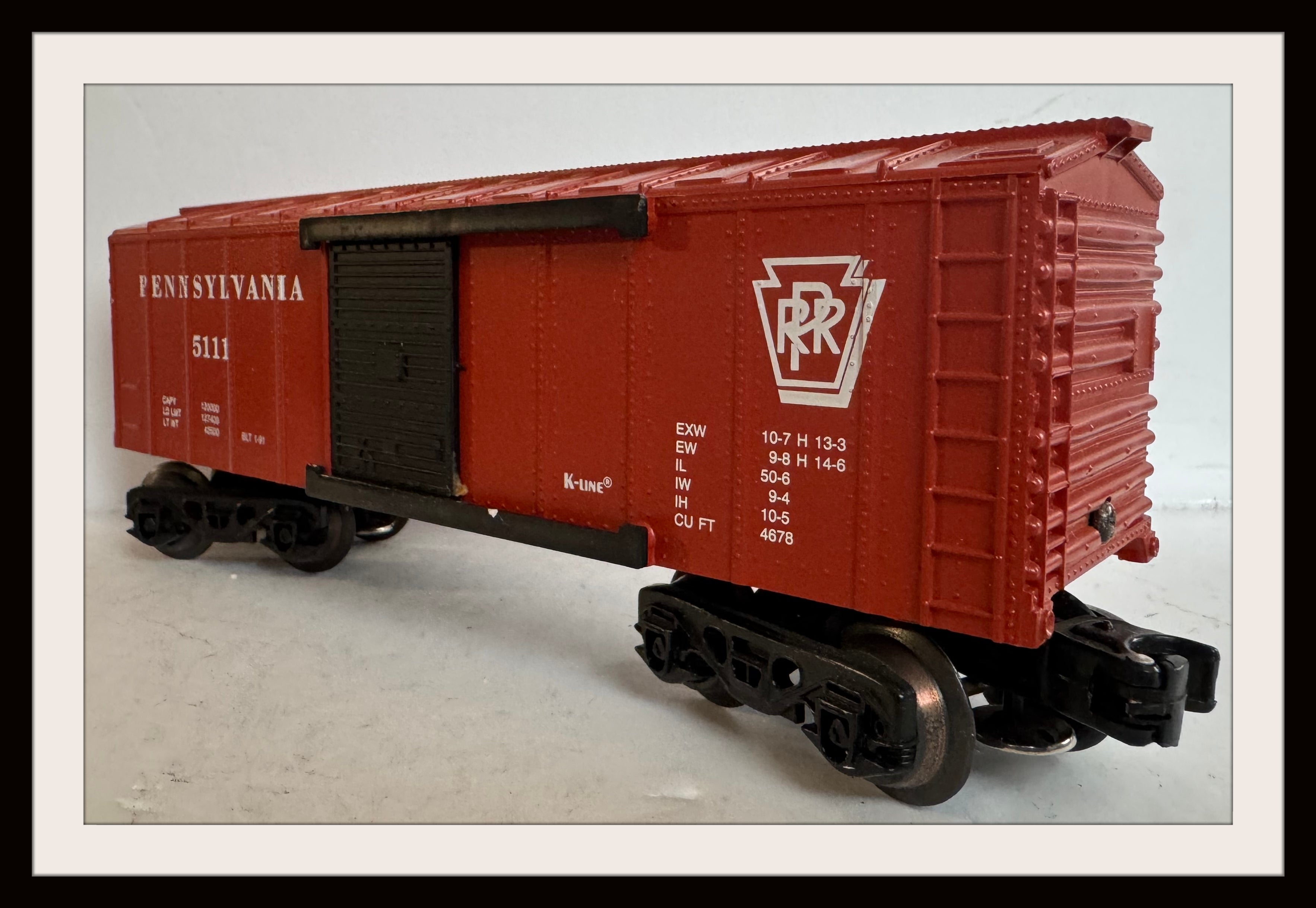 K-Line PRR Box Car # 5111