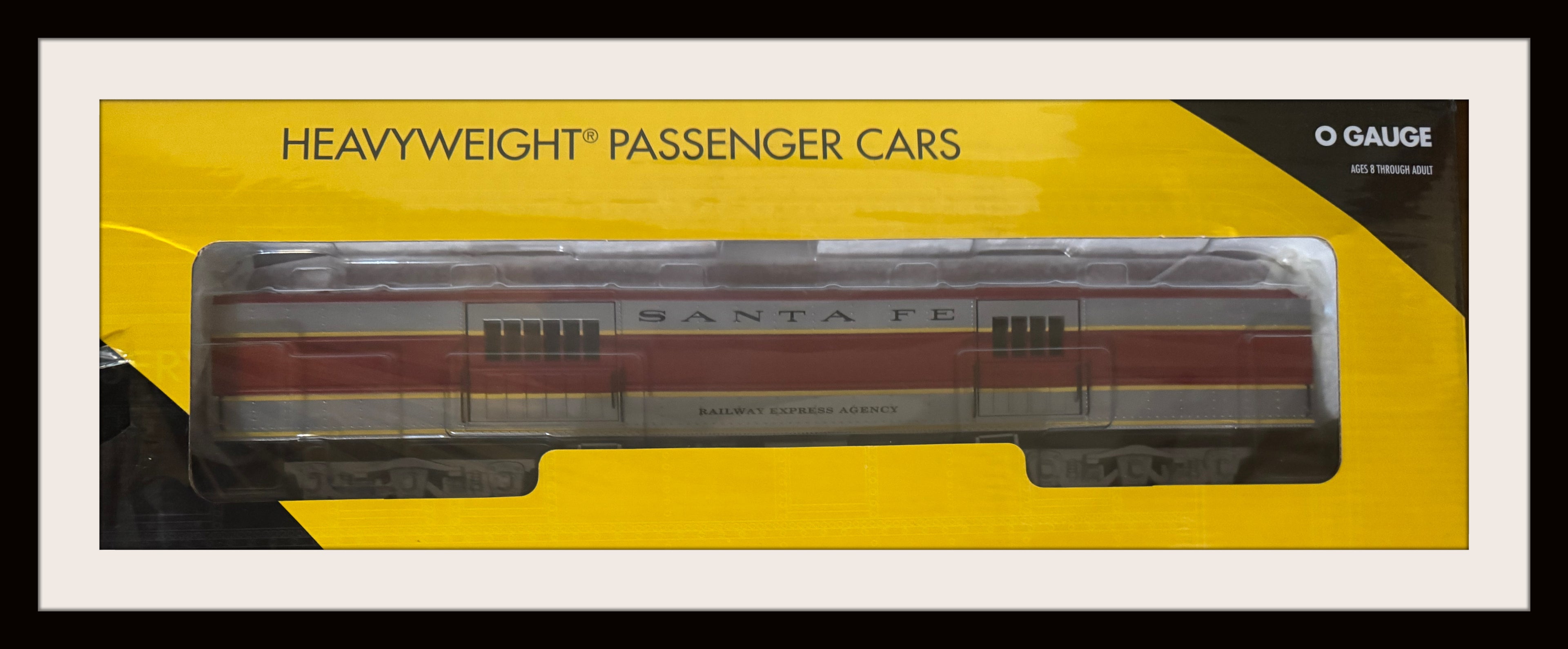 K Line Santa Fe 4 Passenger  Car Set