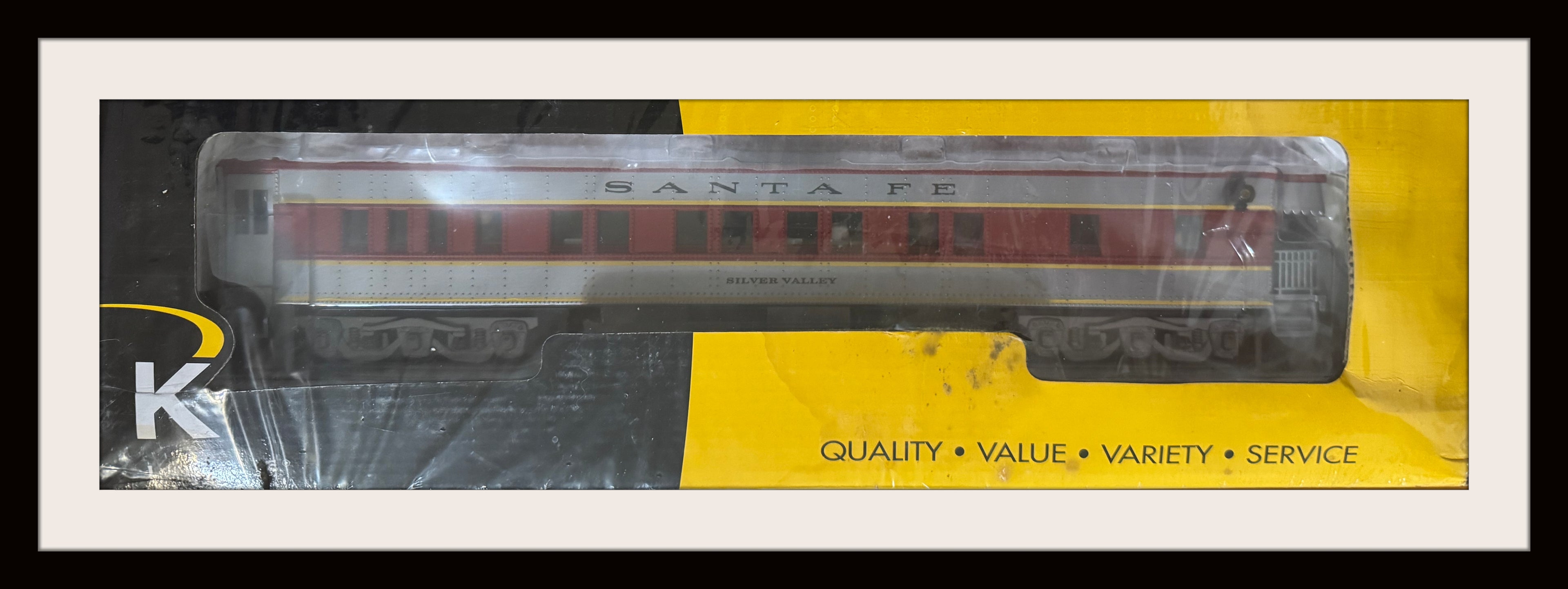 K Line Santa Fe 4 Passenger  Car Set