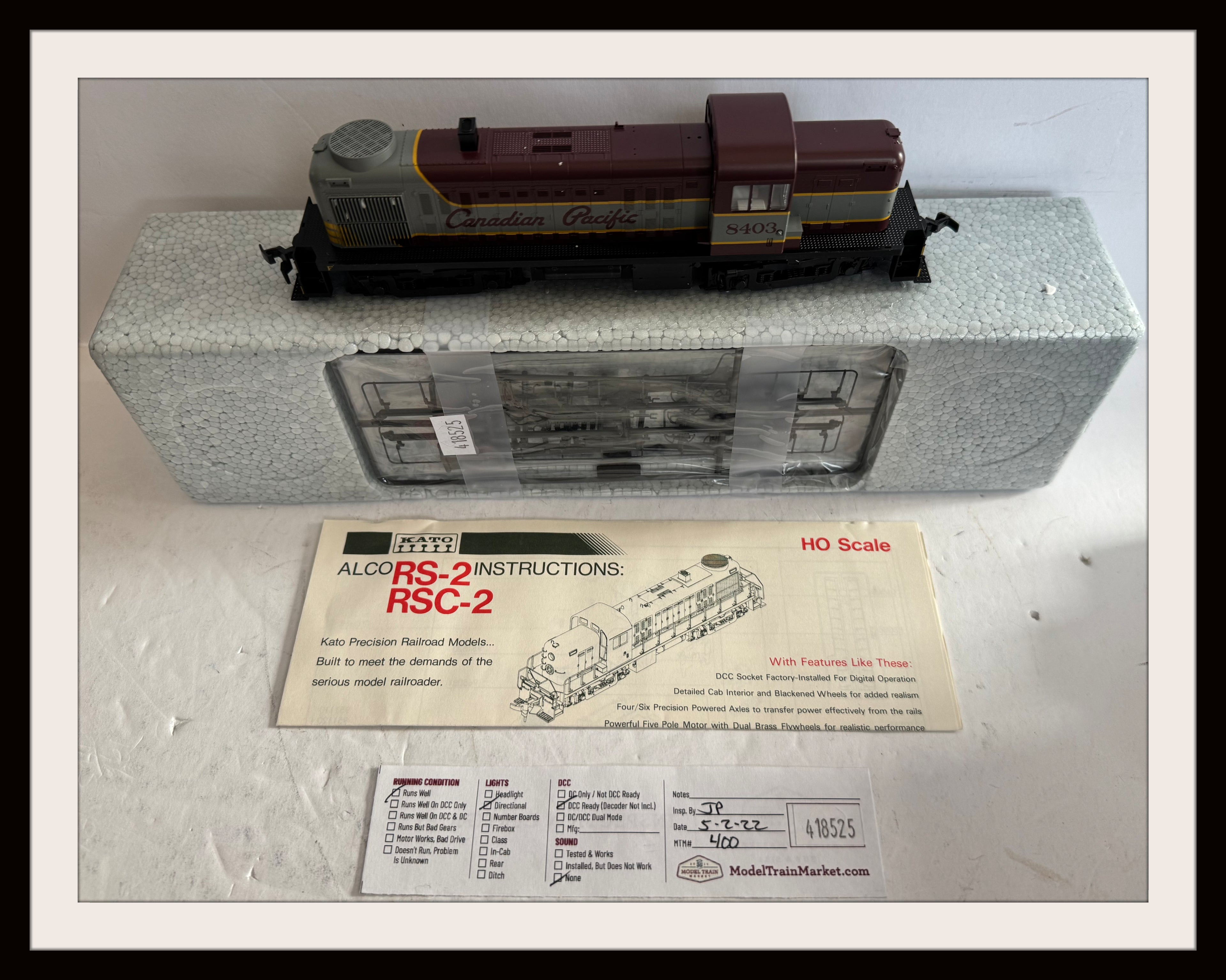 Kato Canadian Pacific RS-2 #8401 & #8403 New Old Stock