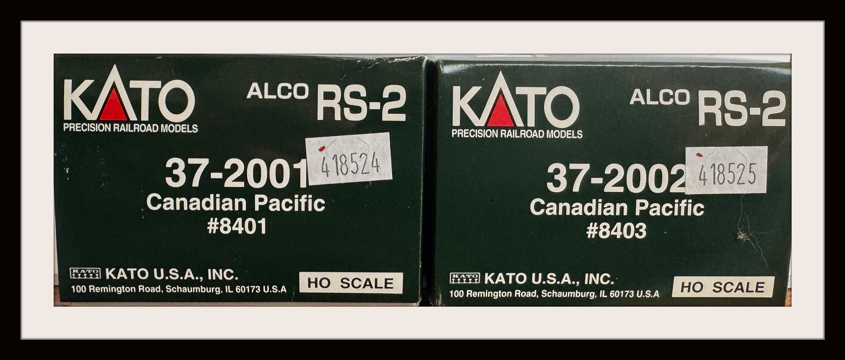 Kato Canadian Pacific RS-2 #8401 & #8403 New Old Stock