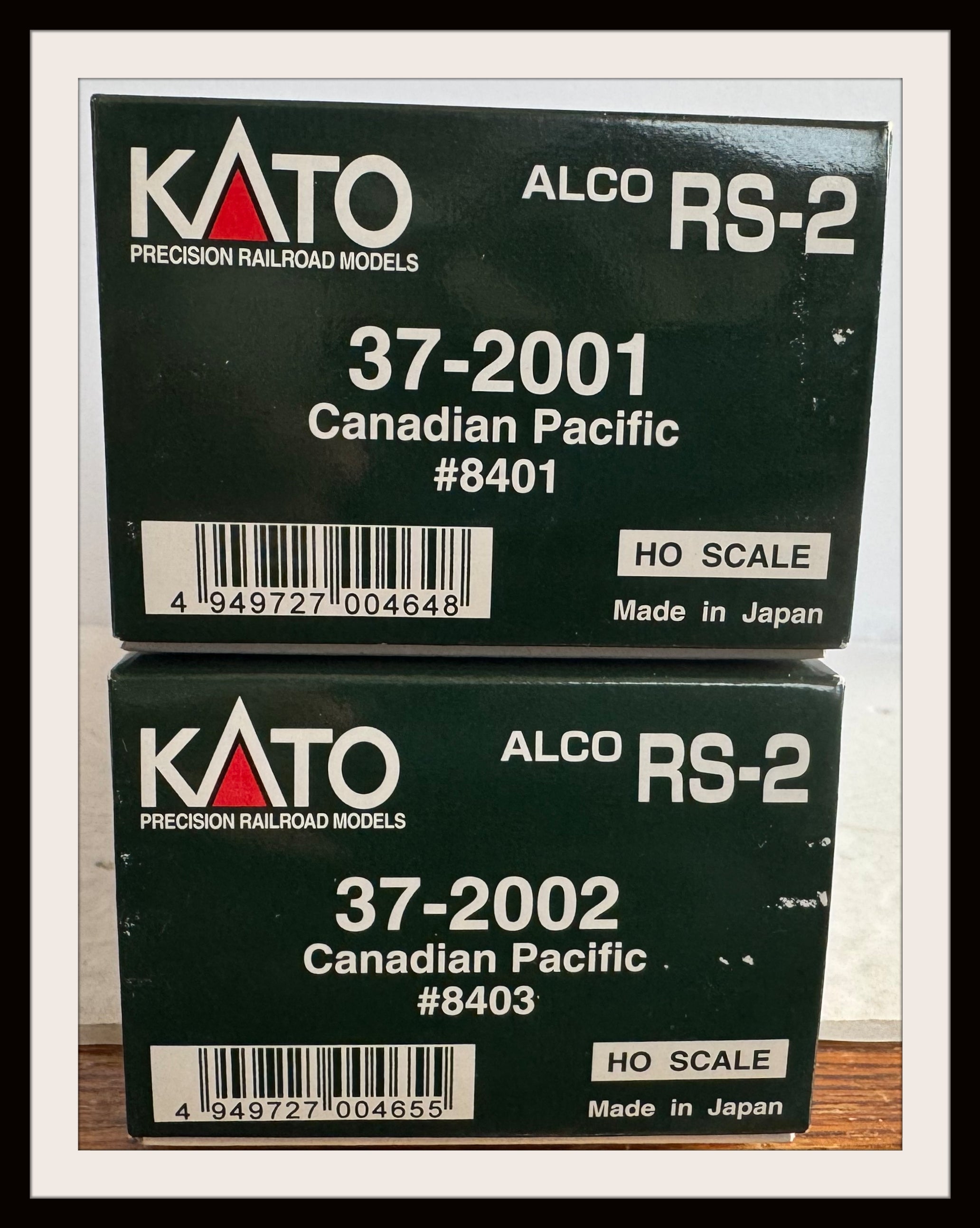 Kato Canadian Pacific RS-2 #8401 & #8403 New Old Stock
