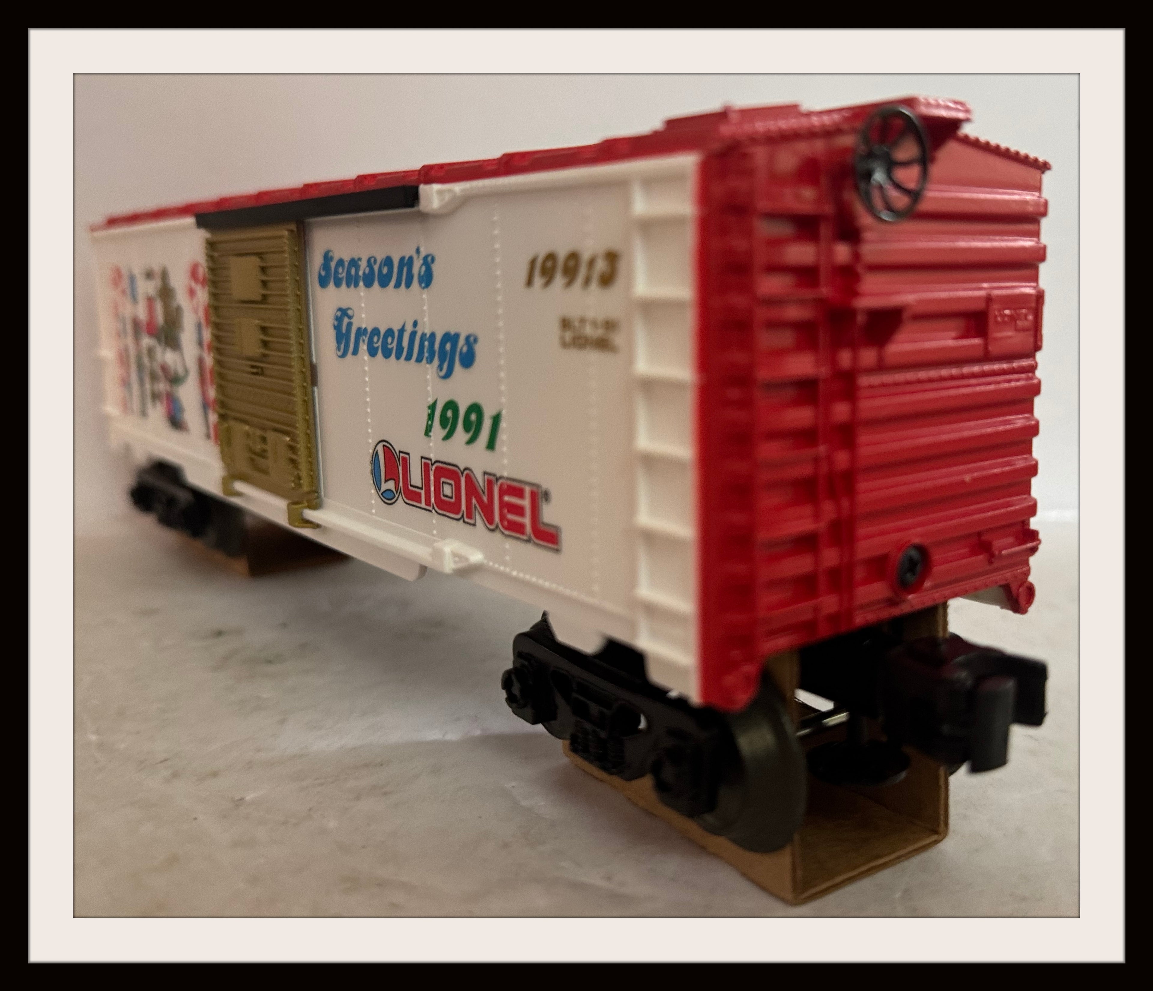 Lionel 1991 O Gauge Christmas Boxcar # 6-19913