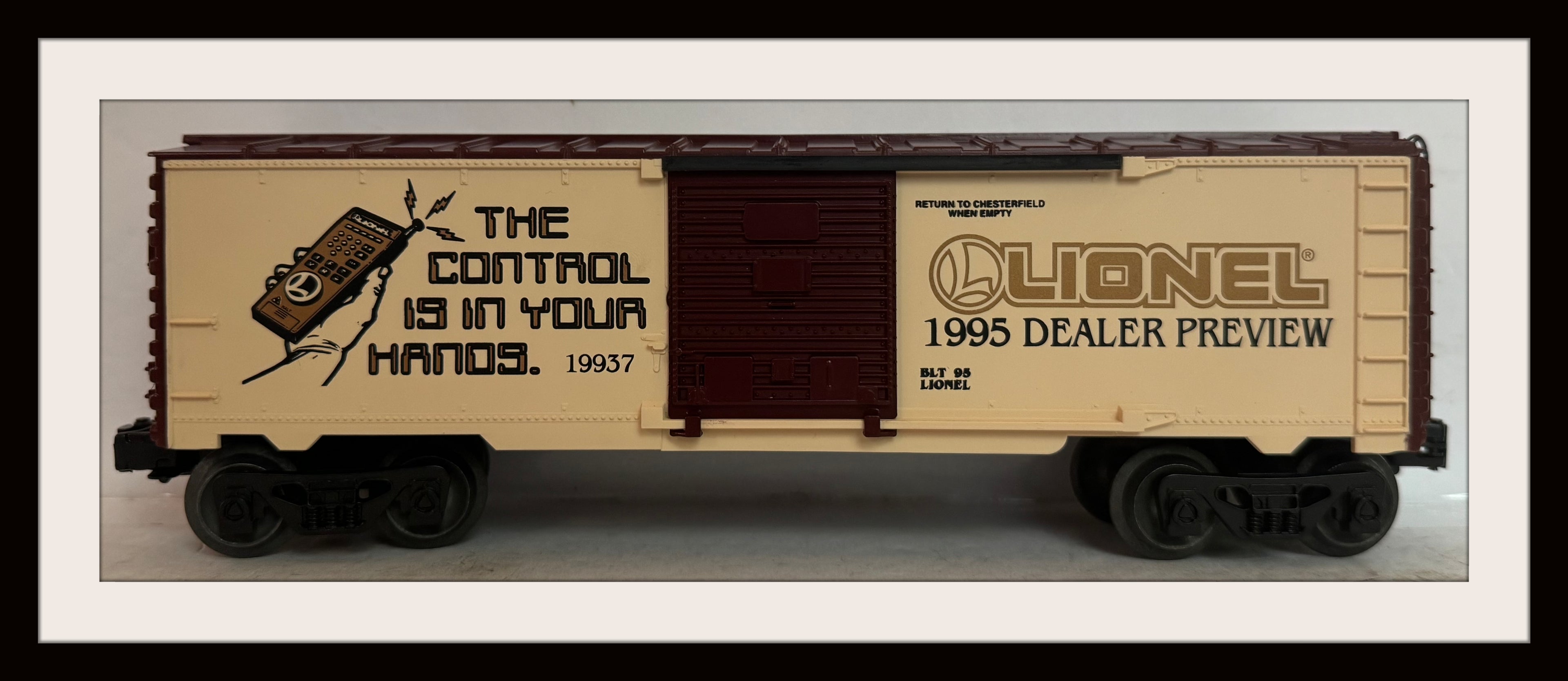 Lionel 1995 Toy Fair Car # 6-19937