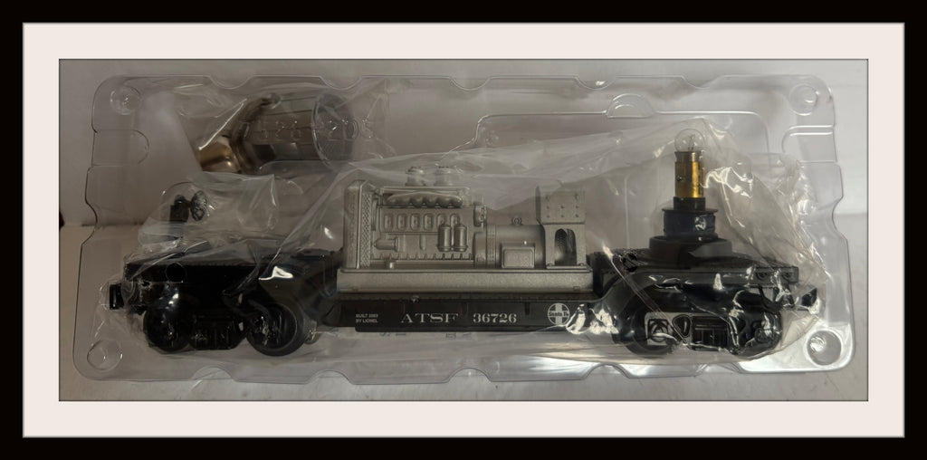 Lionel ATSF Transformer and Search Light Car # 36726