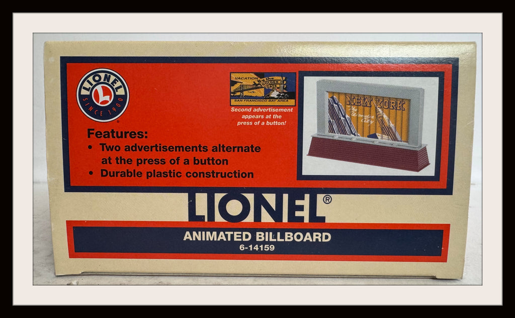 Lionel Animated Billboard # 6-14159 N.O.S.
