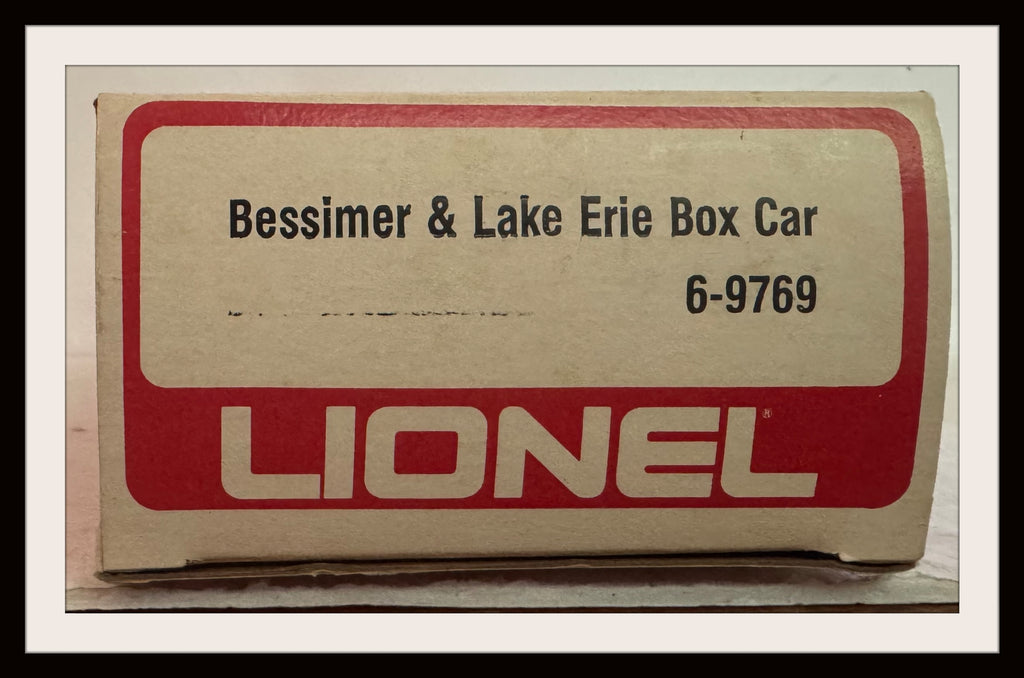 Lionel Bessemer & Lake Erie Box Car # 6-9769