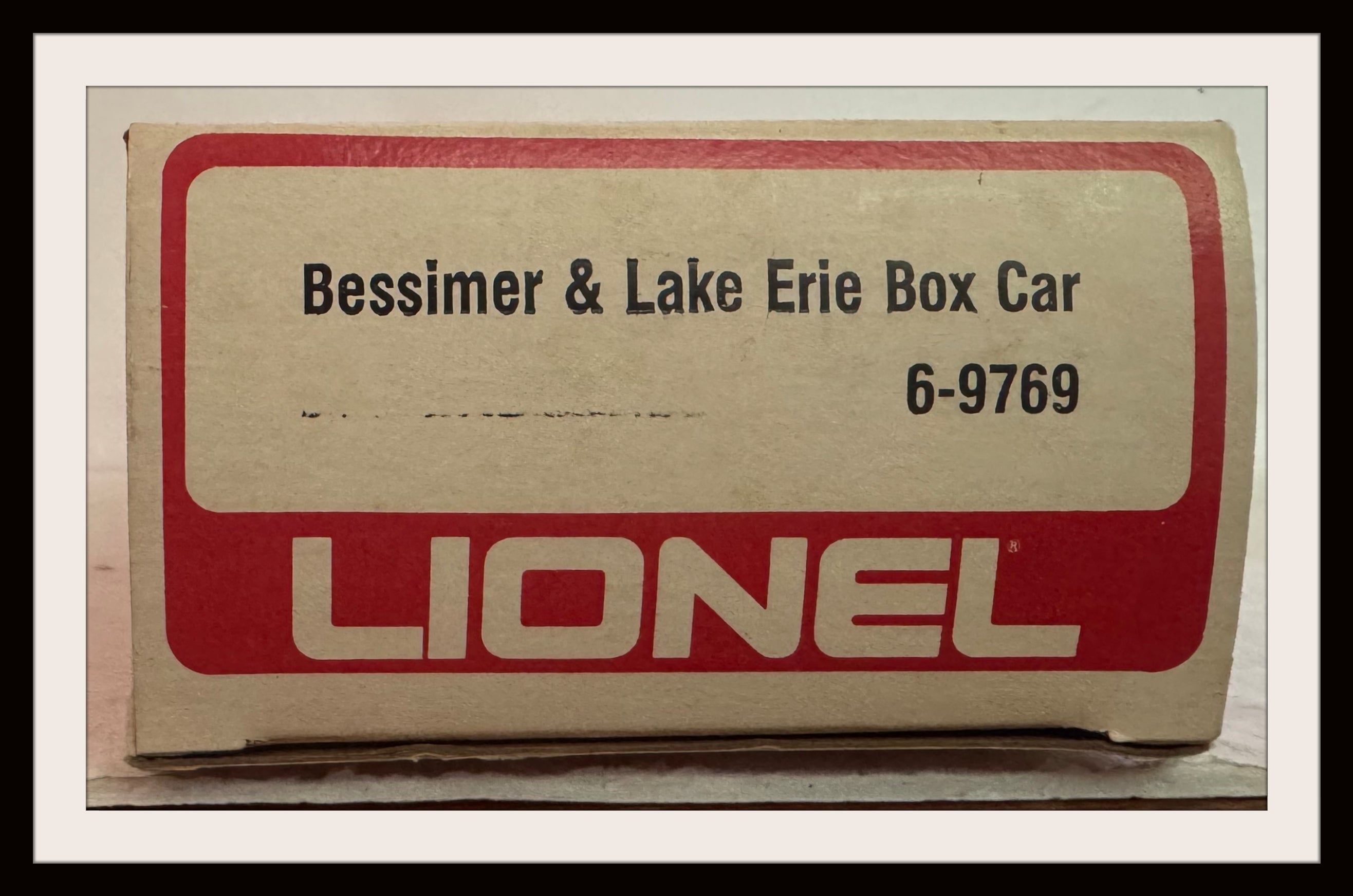 Lionel Bessemer & Lake Erie Box Car # 6-9769