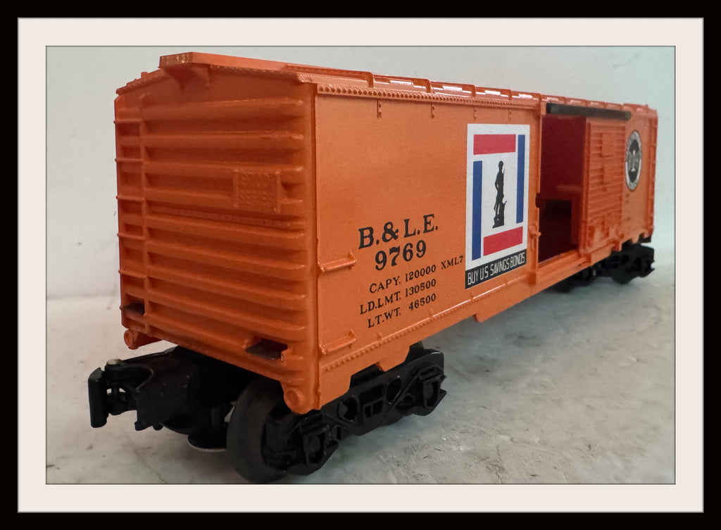 Lionel Bessemer & Lake Erie Box Car # 6-9769