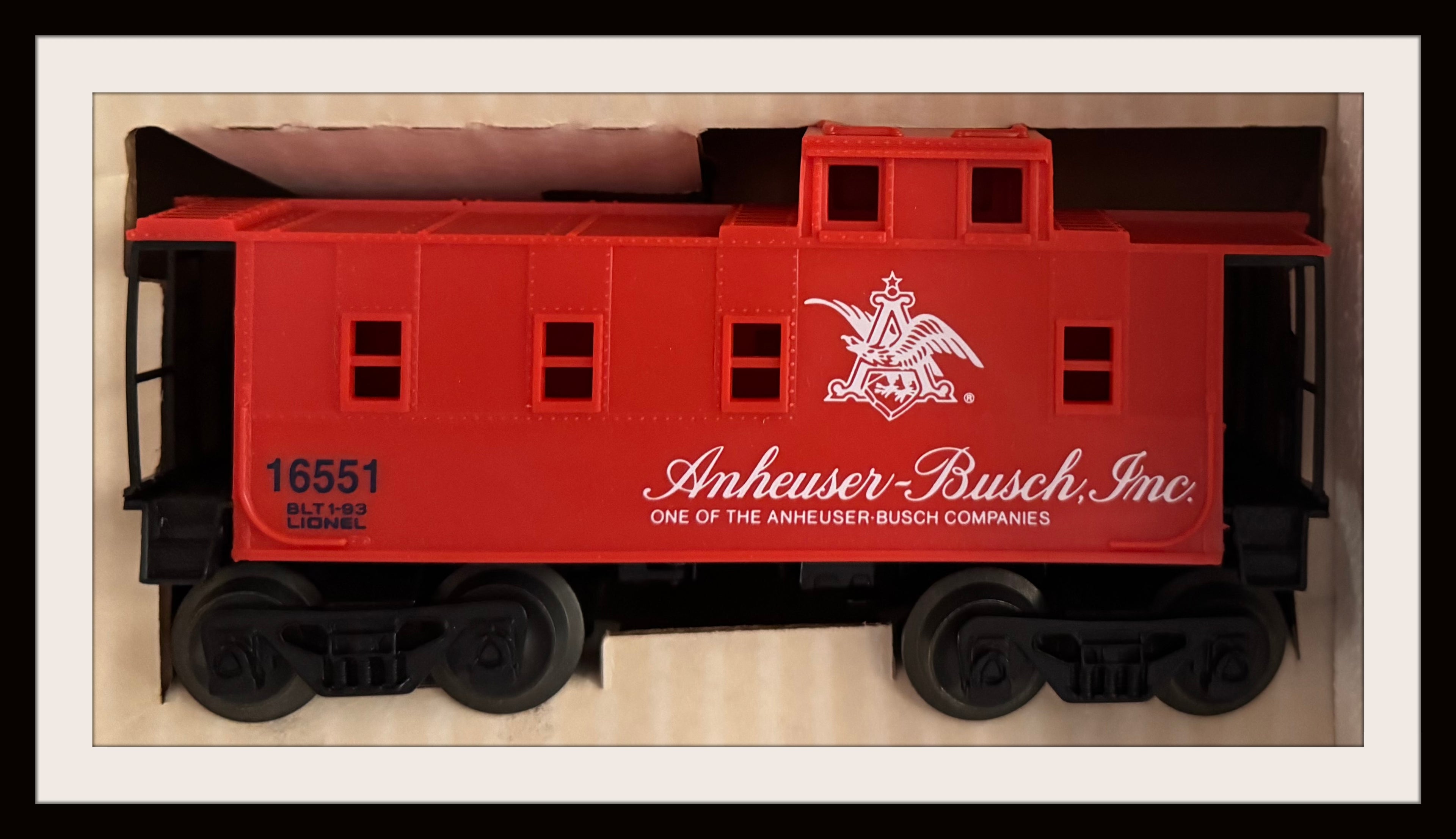 Lionel Budweiser Train Set New Old Stock