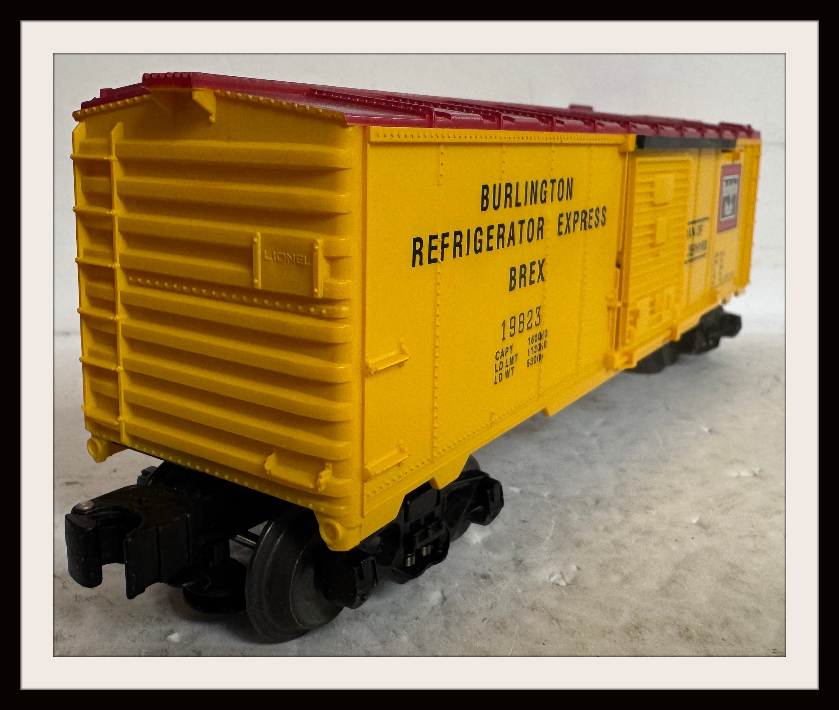 Lionel Burlington Ice Car #6-19823 New Old Stock