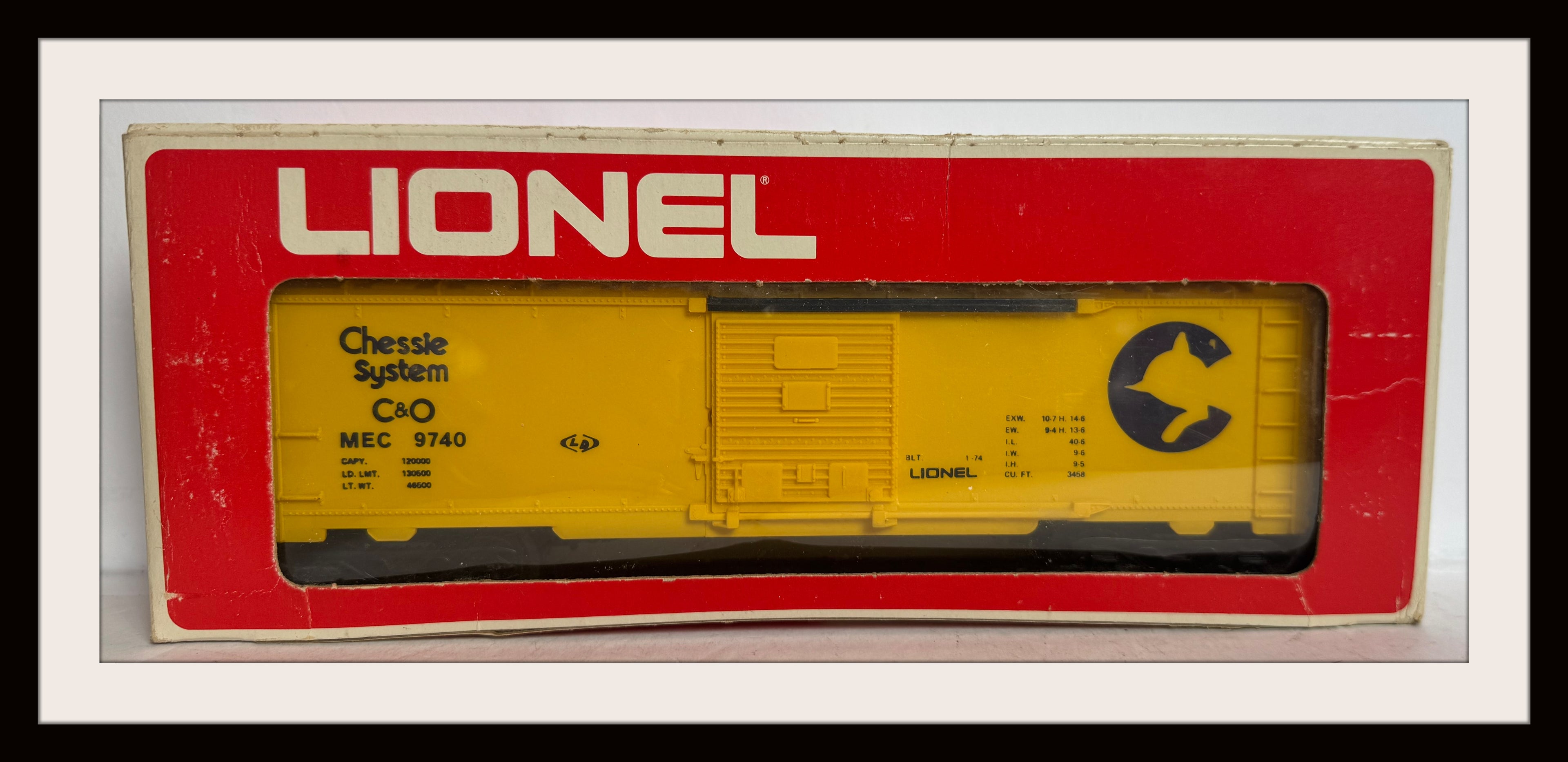 Lionel Chessie C & O System Box Car # 9740