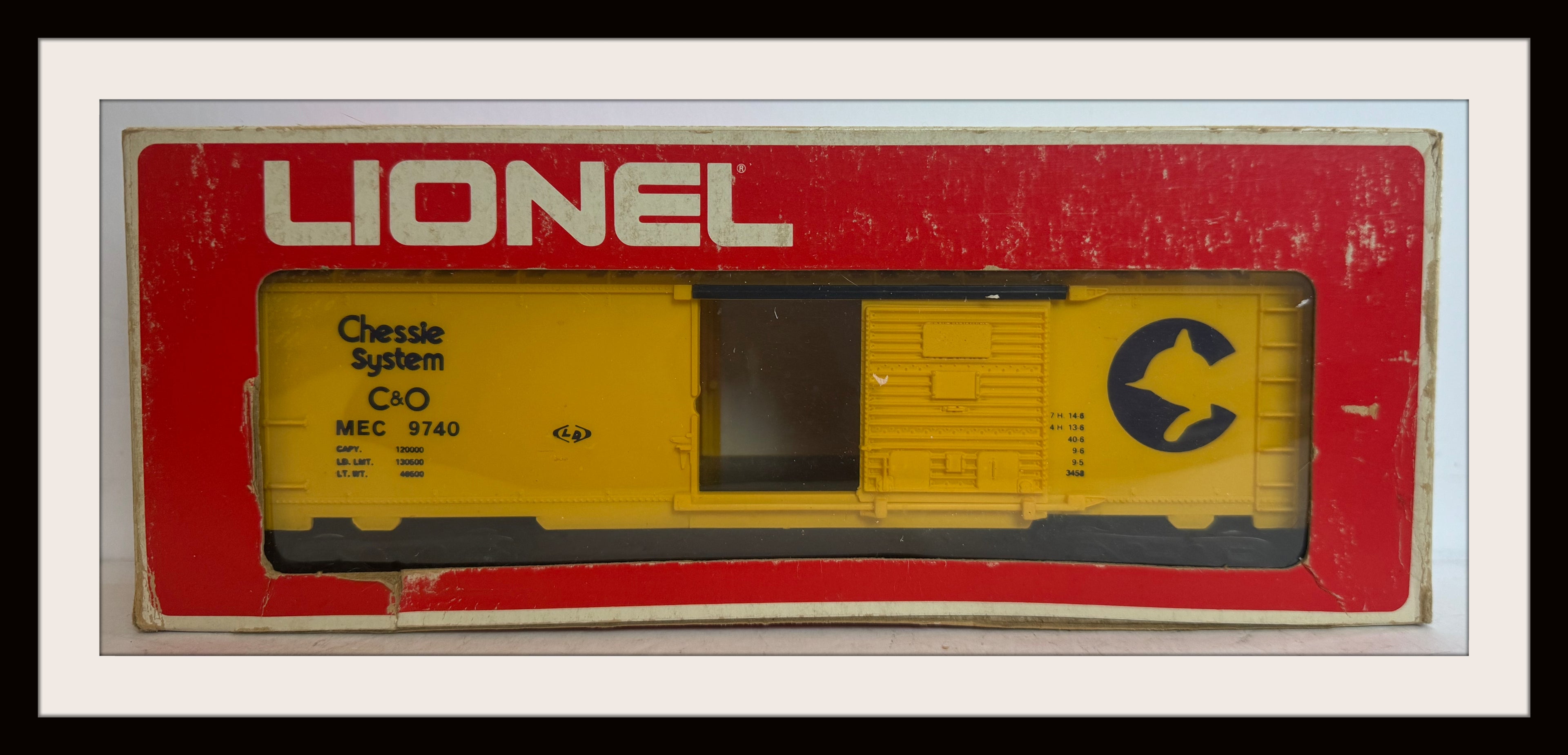 Lionel Chessie System Western Maryland Box Car # 9740