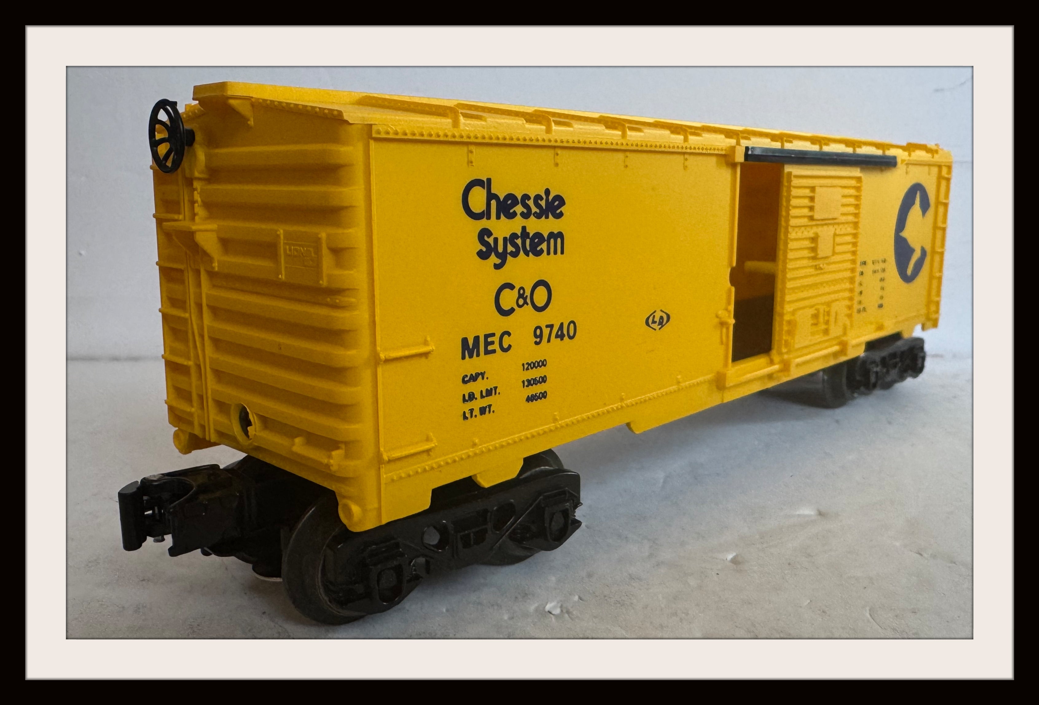 Lionel Chessie System Western Maryland Box Car # 9740