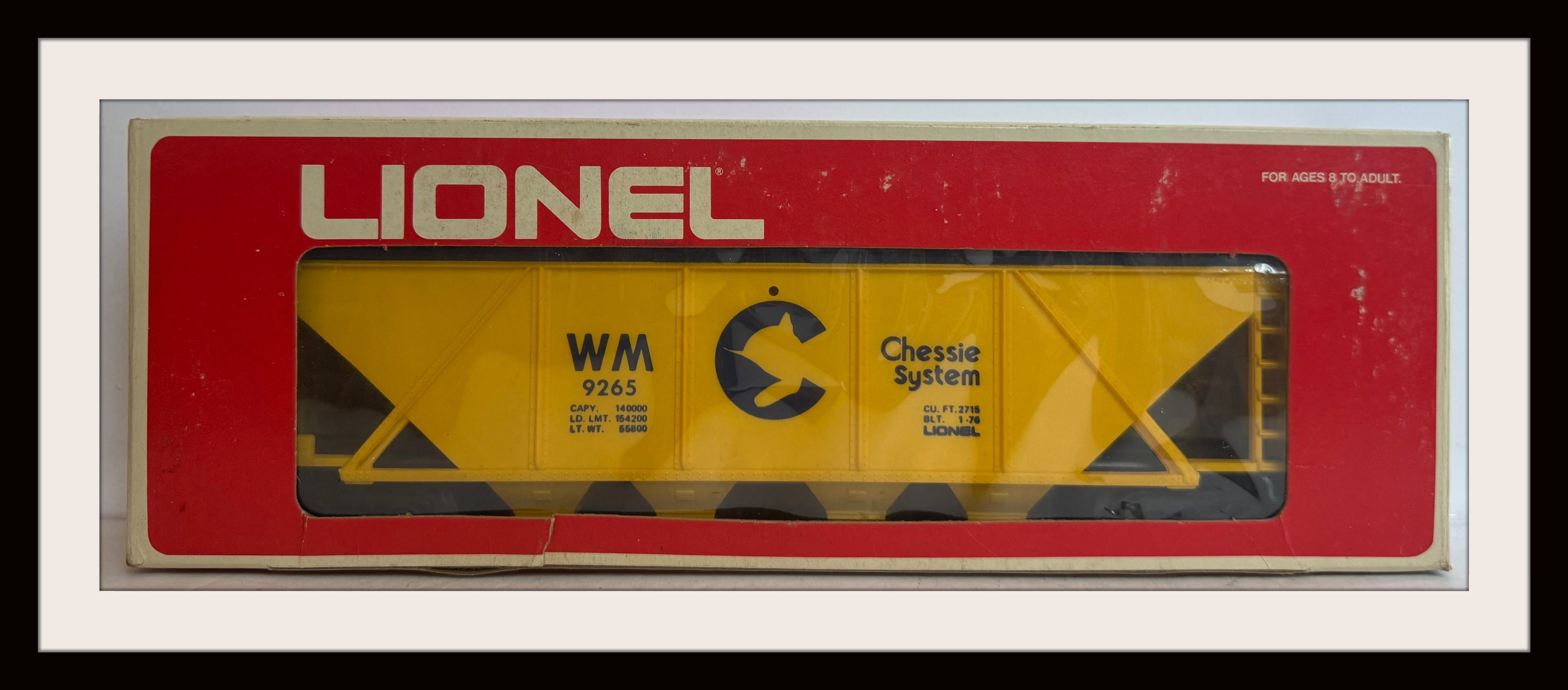 “Lionel Chessie System Western Maryland Covered Hopper # 9625