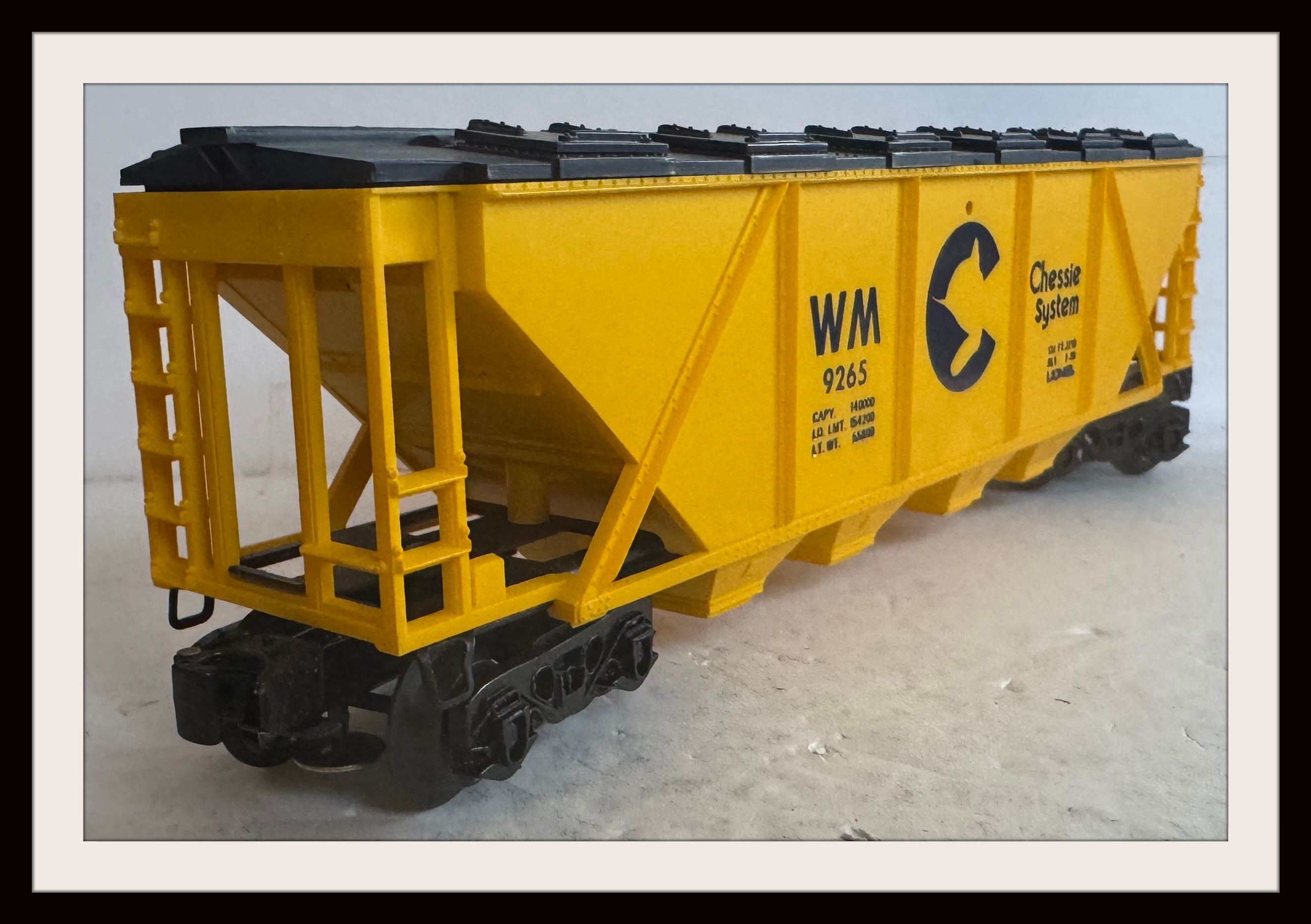 “Lionel Chessie System Western Maryland Covered Hopper # 9625