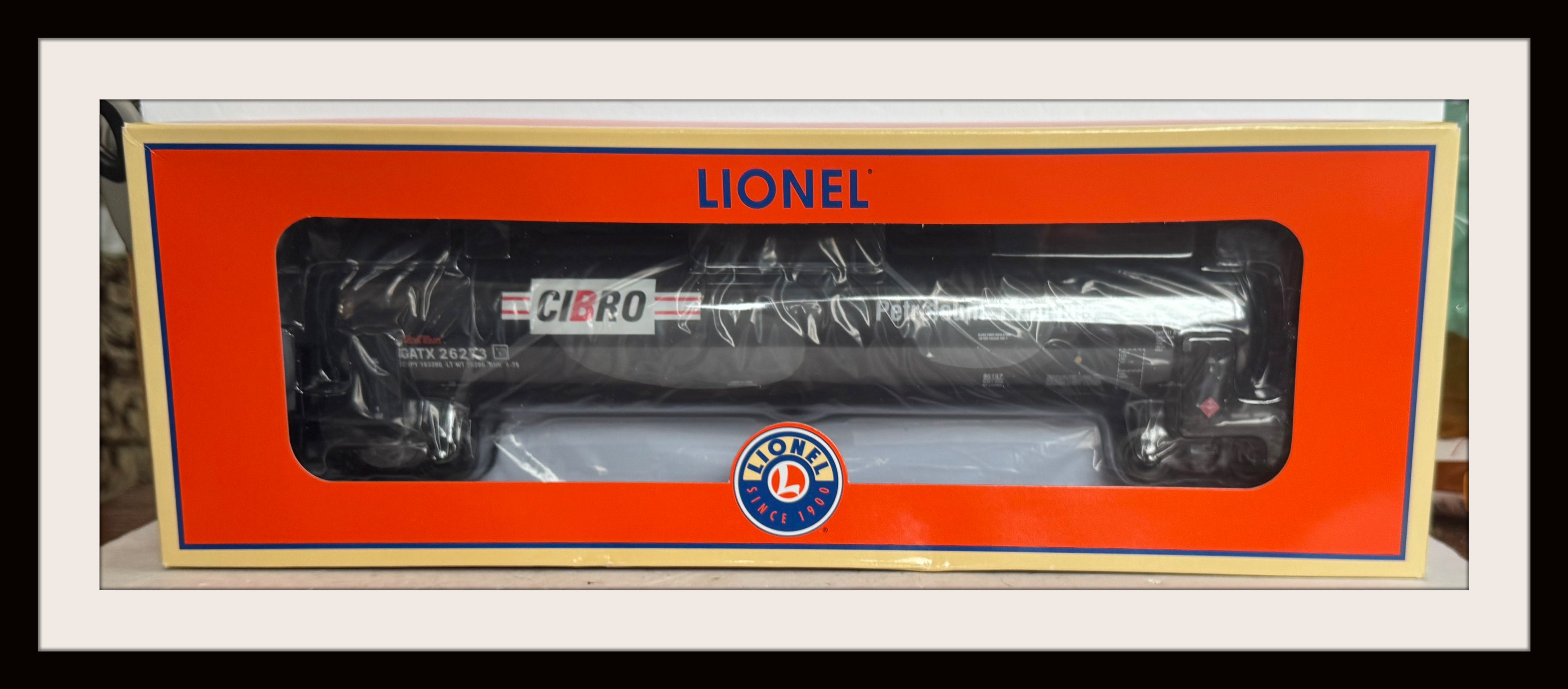 Lionel Cibro Tank Car # GATX 26273